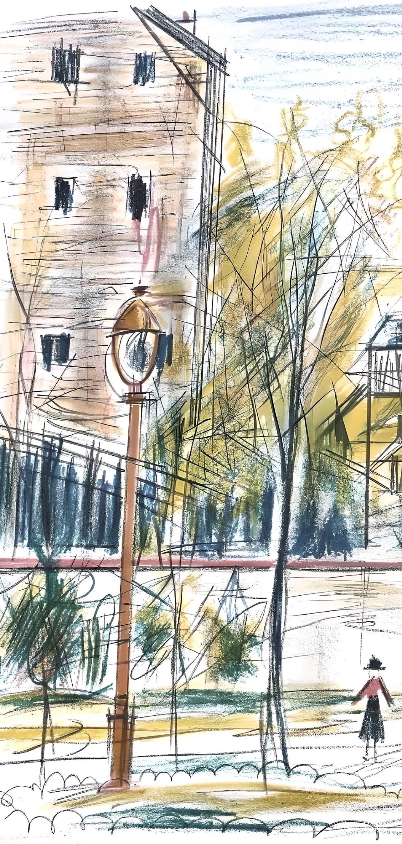 Maurice Utrillo, Composition, Éloge de Maurice Utrillo, Limited Edition Lithograph