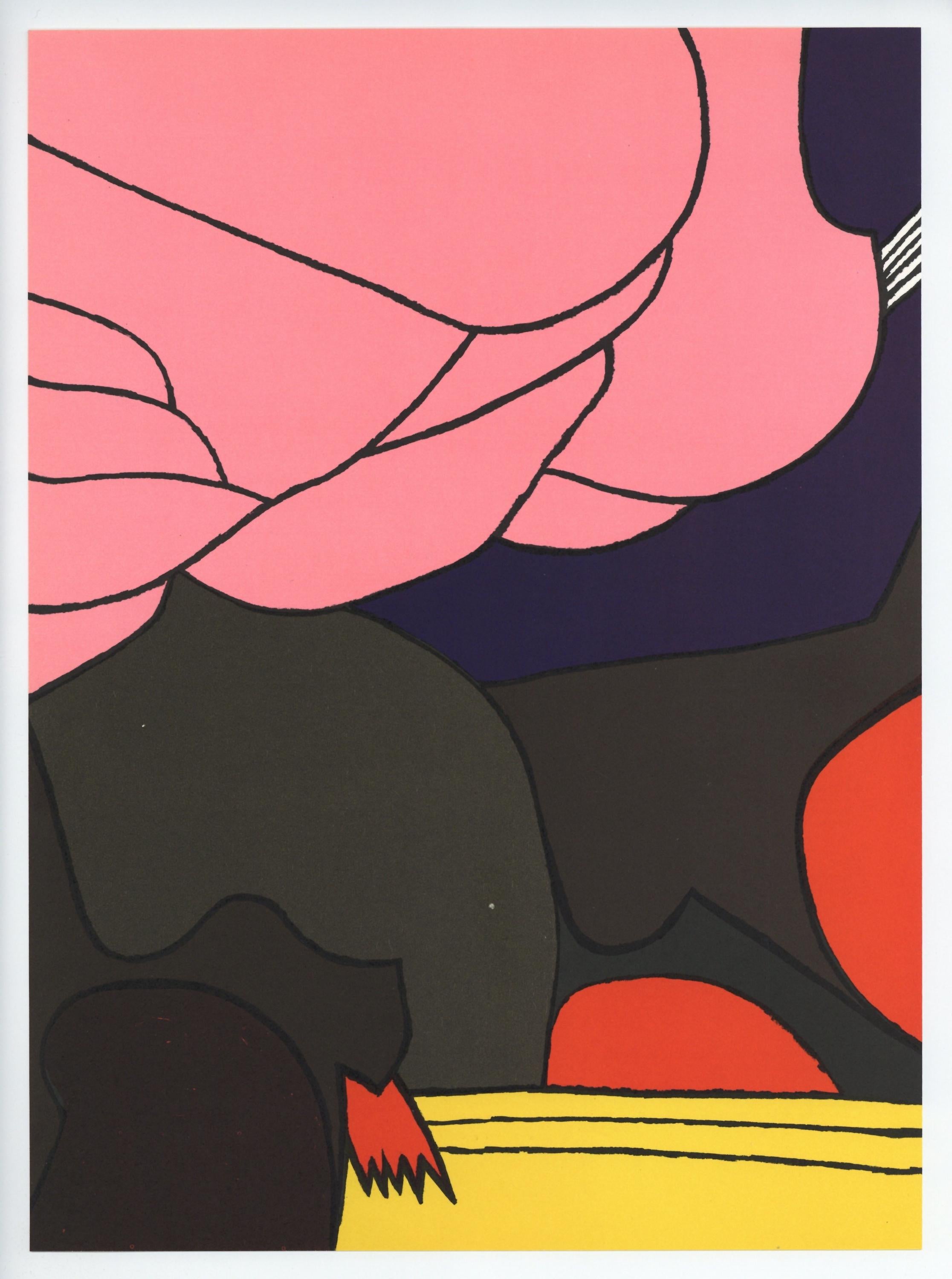 Joan Gardy-Artigas, Composition, Hommage à Aimé et Marguerite Maeght, Derrière le miroir, Limited Edition Lithograph