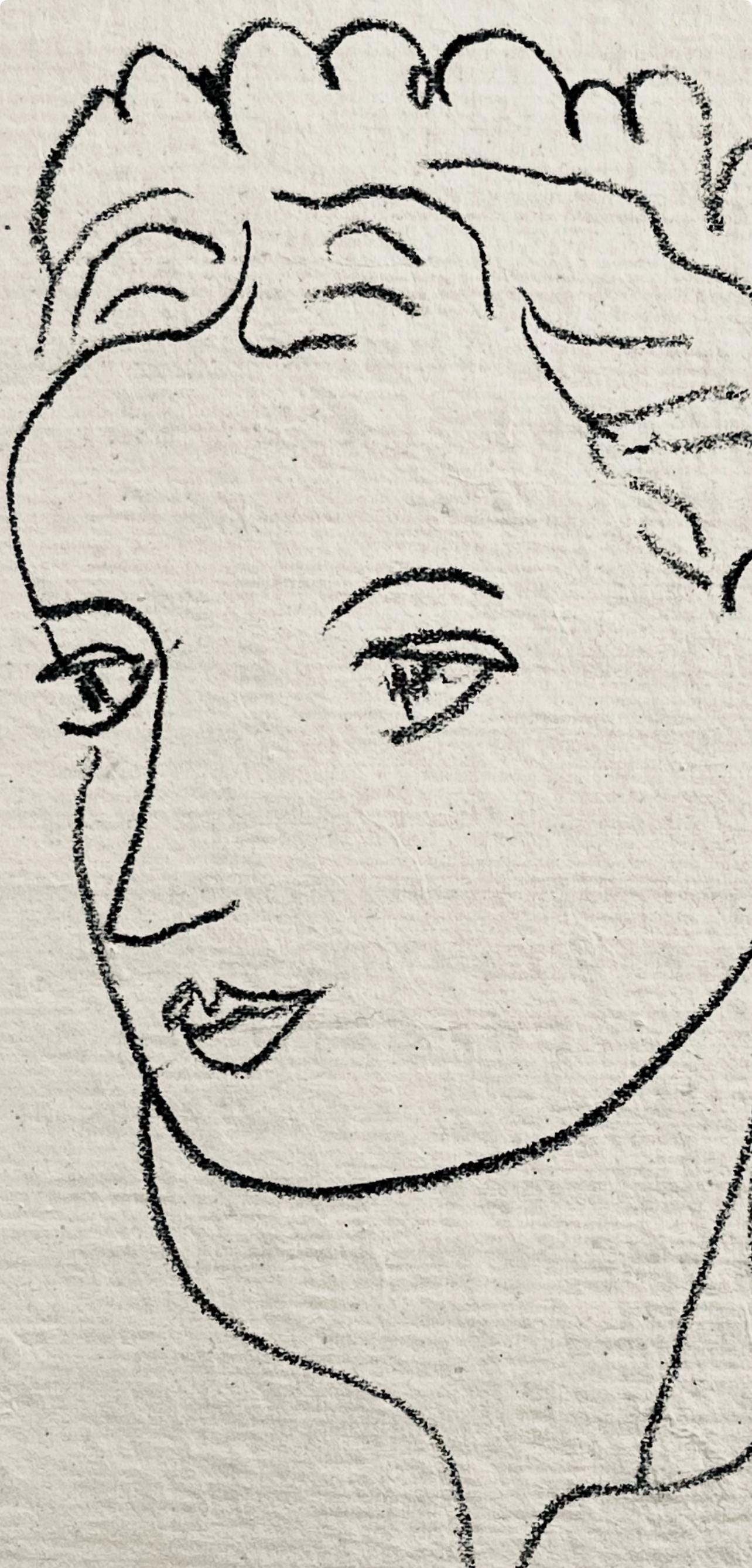 Henri Matisse, Lithographie II (Duthuit 20), Repli, Gravures de Henri Matisse, Limited Edition Lithograph