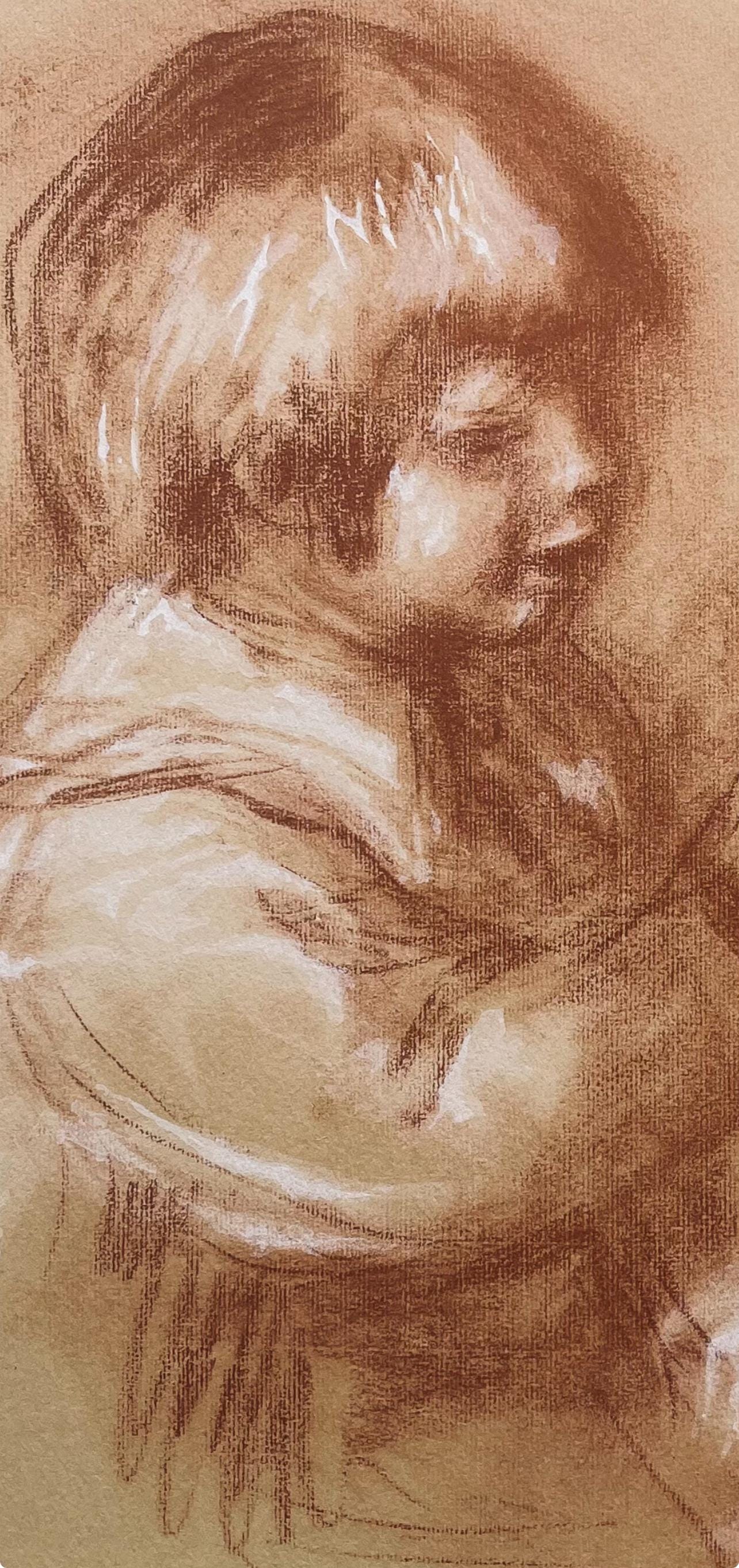 Pierre-Auguste Renoir, Composition, Seize Aquarelles et Sanguines de Renoir, Limited Edition Lithograph