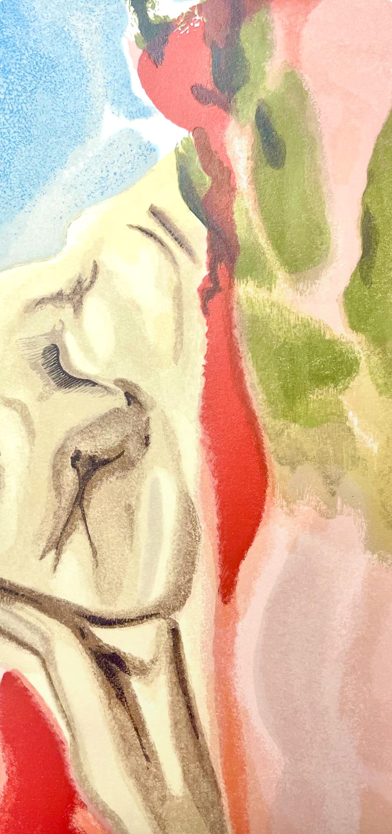 Salvador Dali, Paradies VII (Field 189-200; Michler/Löpsinger 1039-1138), Die Göttliche Komödie, Signed, Limited Edition Woodcut