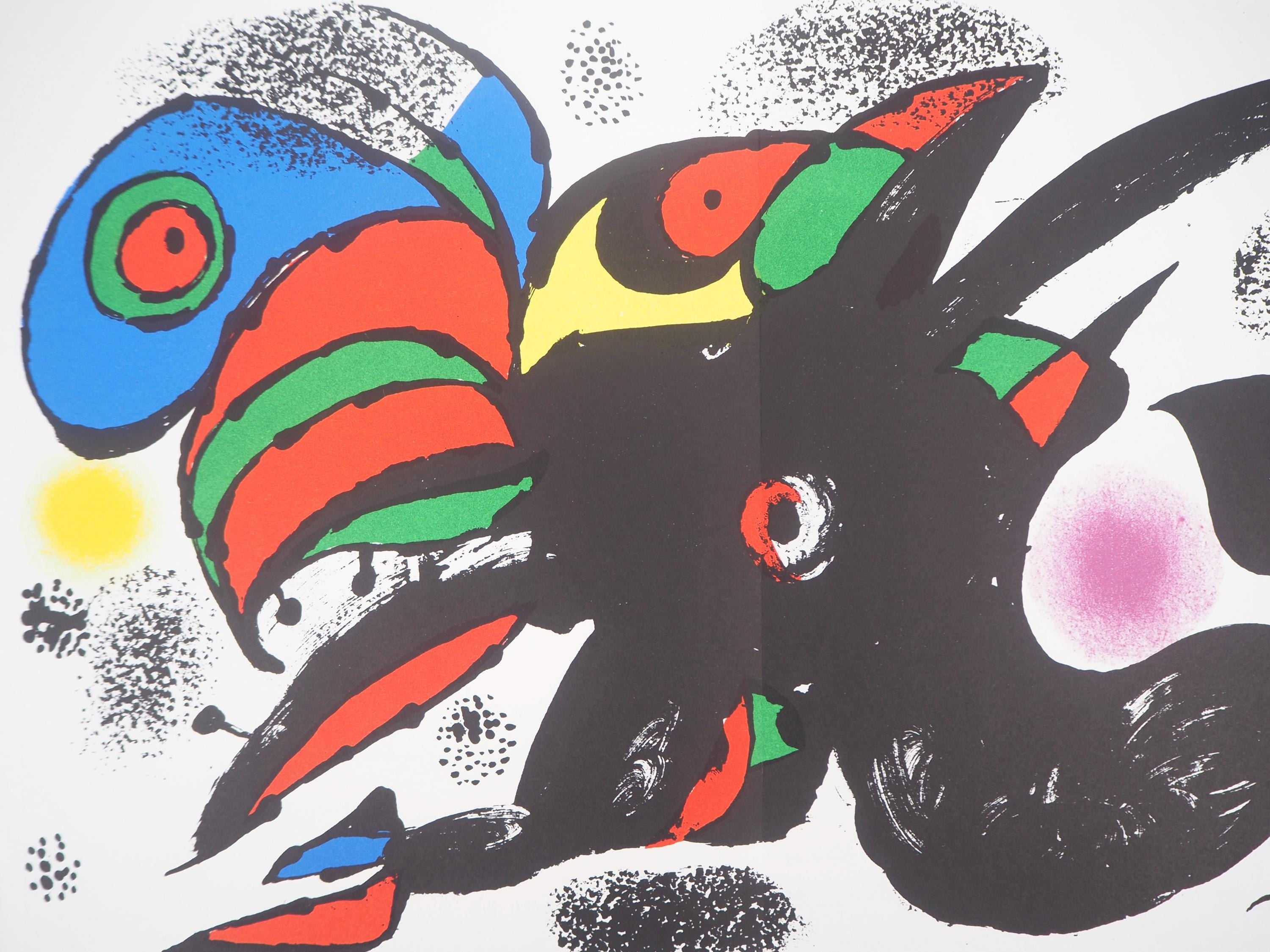 Joan Miró, Composition, XXe siècle, Limited Edition Lithograph