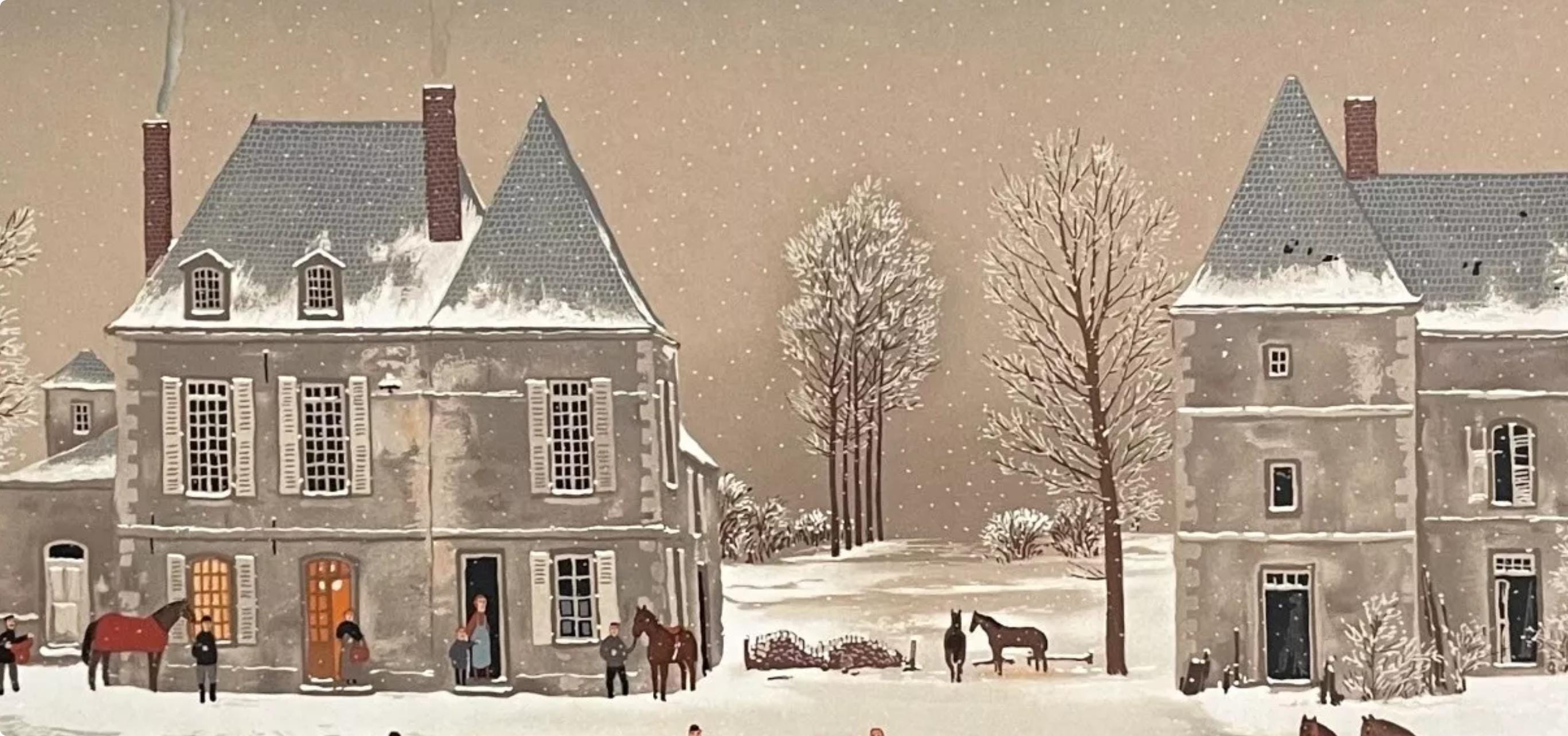 Michel Delacroix, Les Honneurs, Limited Edition Lithograph