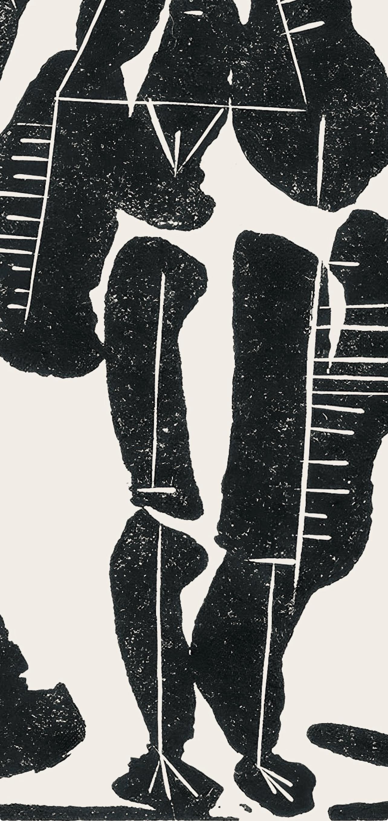 Pablo Picasso, Composition (Cramer 36; Bloch 360; Horodisch A6), Non Vouloir, Limited Edition Zincograph