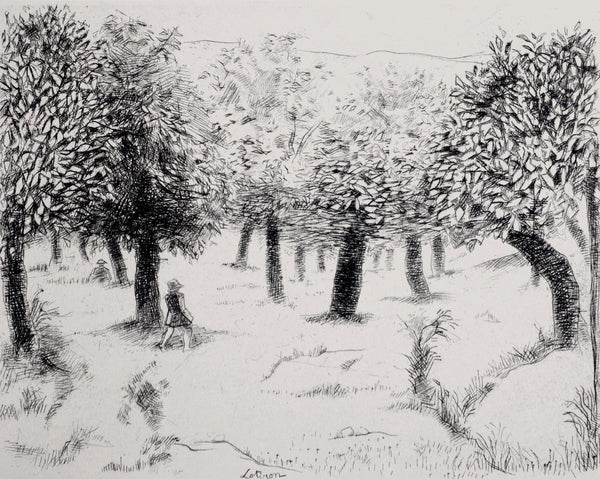 Robert Lotiron, Composition, Alternance, Limited Edition Etching