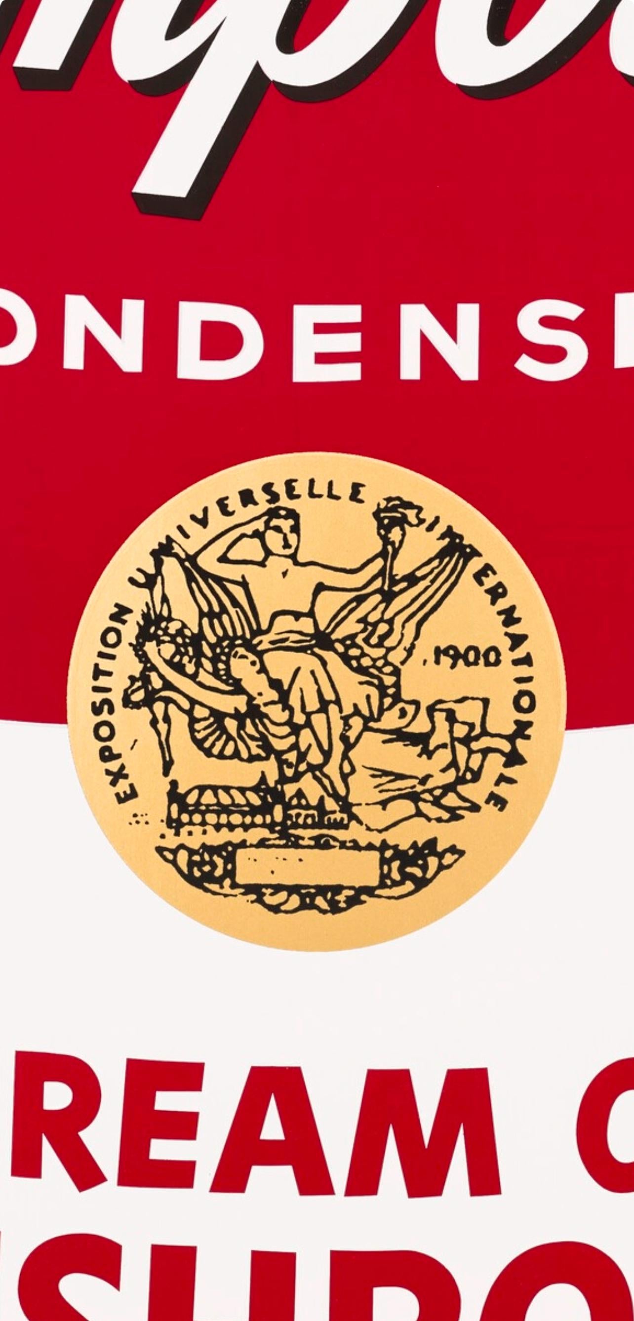 Andy Warhol, Campbell’s Soup, Cream of Mushroom, Official Edition, Sunday B. Morning, Silkscreen