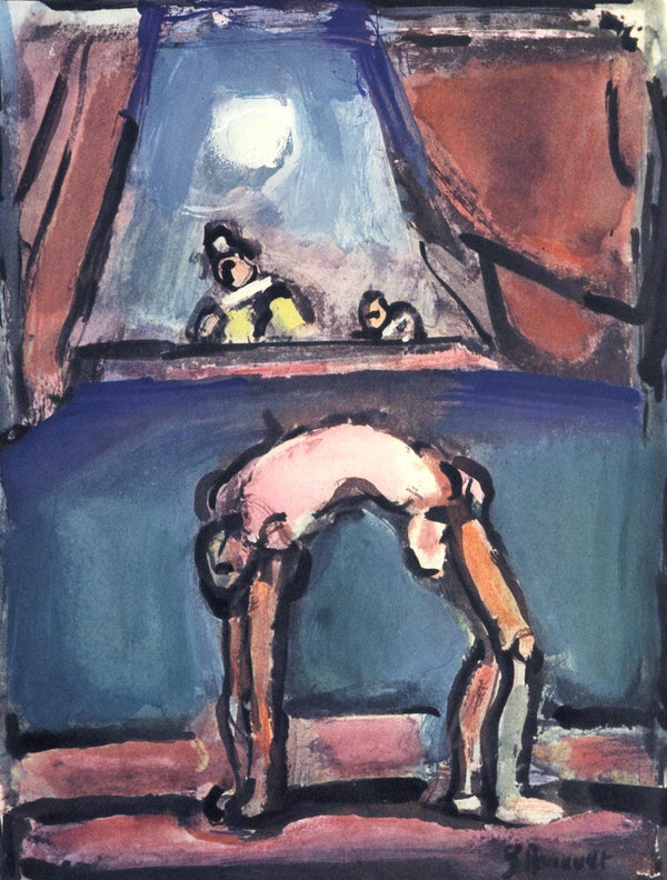 Georges Rouault, Composition, Divertissement, Limited Edition Lithograph