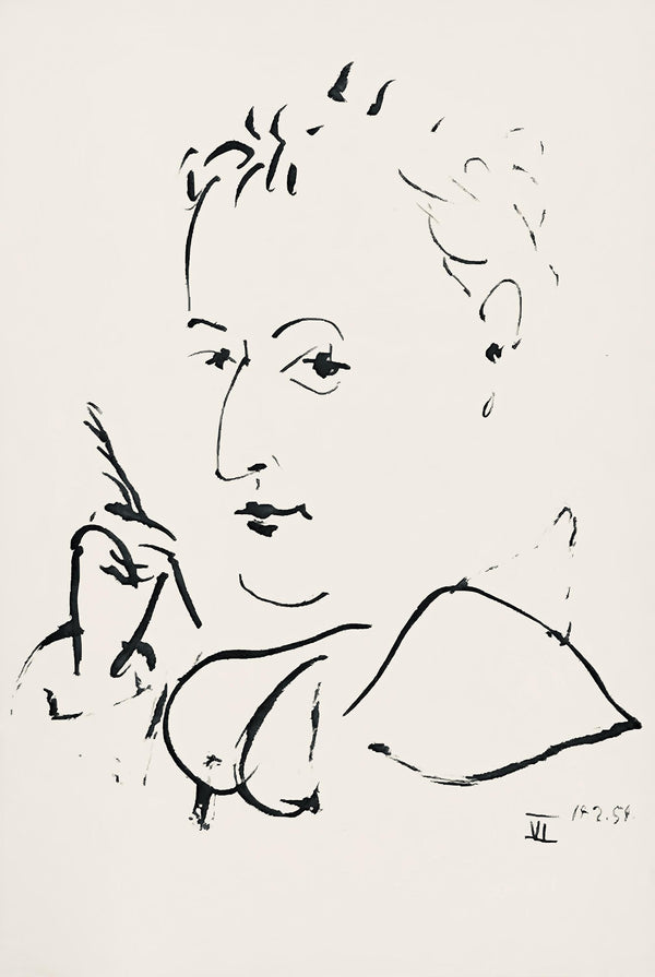 Pablo Picasso, Composition (Horodisch B19), Mystification, Limited Edition Lithograph