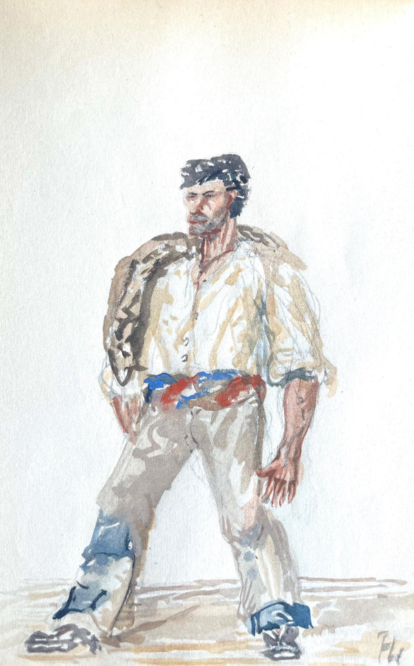 Henri de Toulouse-Lautrec, Composition, Toulouse-Lautrec, Album De Marine, Limited Edition Lithograph