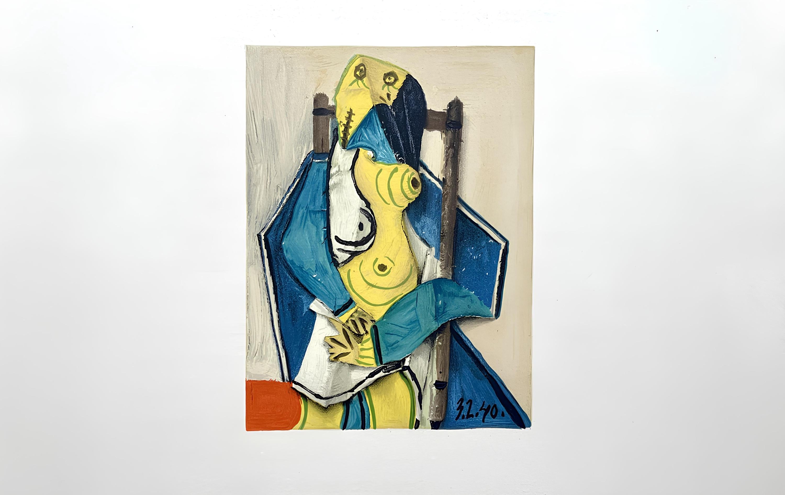 Pablo Picasso, Composition (Cramer 88), Dans l'Atelier de Picasso, Limited Edition Lithograph