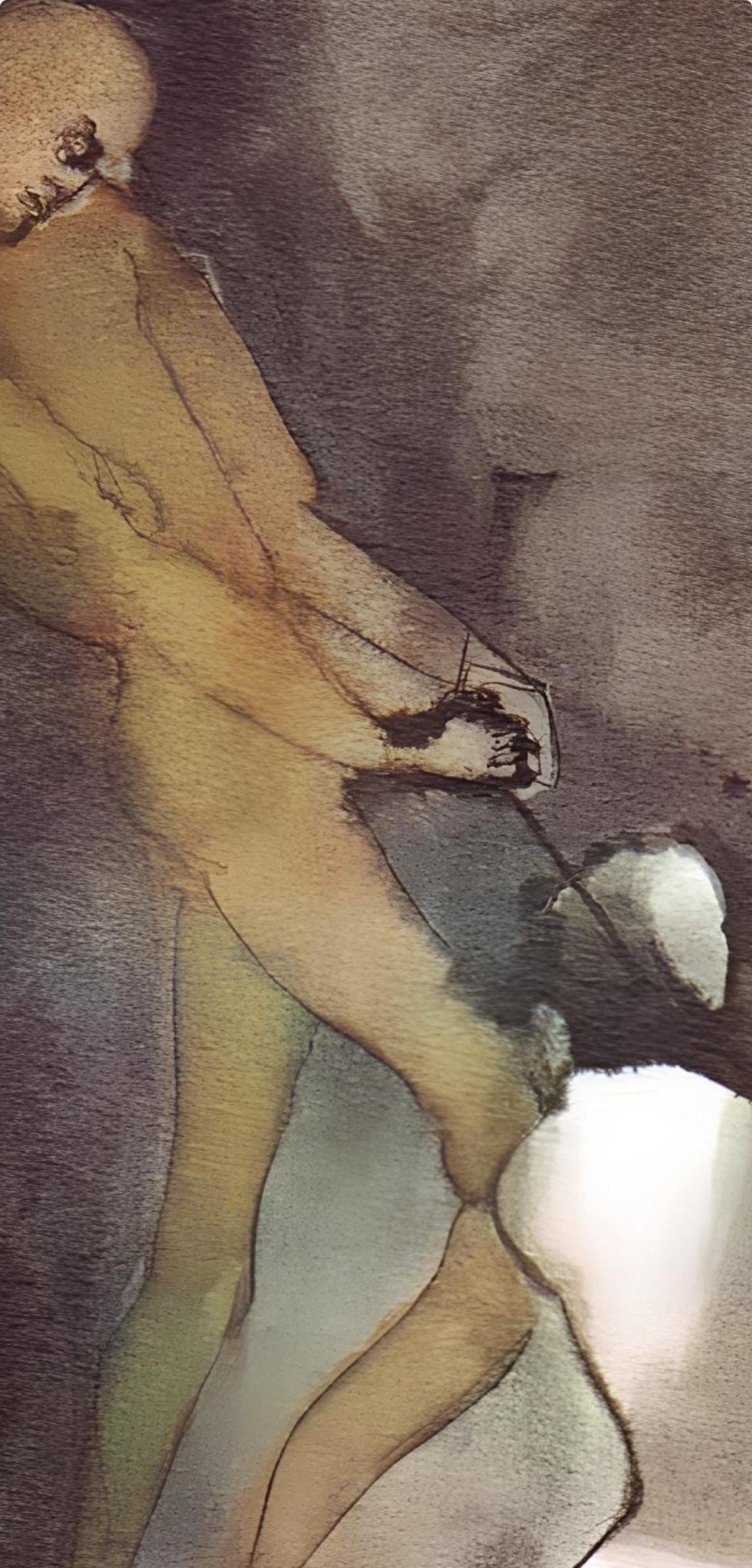 Léonor Fini, Composition, Histoire d'O, Limited Edition Lithograph