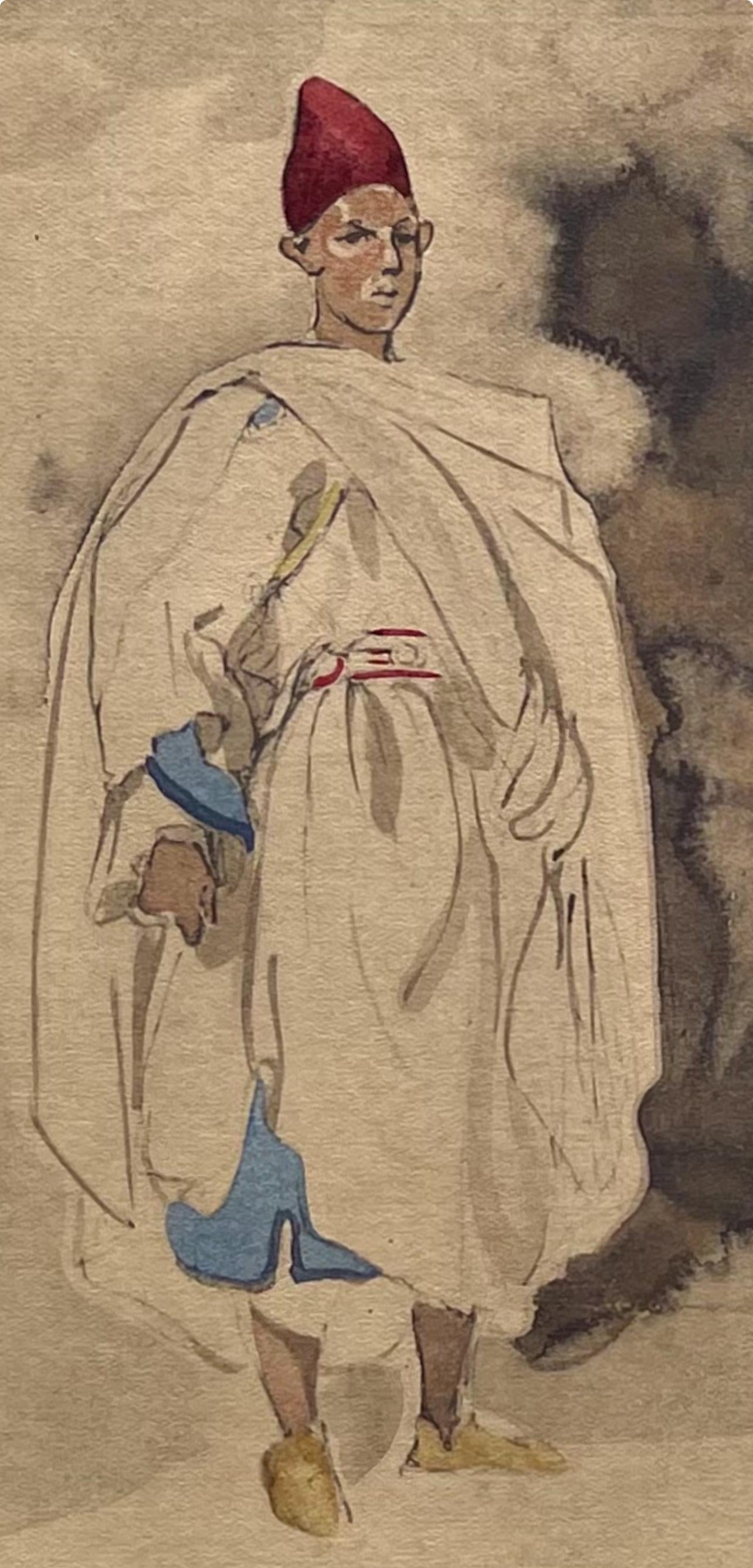 Eugène Delacroix, Composition, Trente et un Dessins et Aquarelles du Maroc, Limited Edition Lithograph