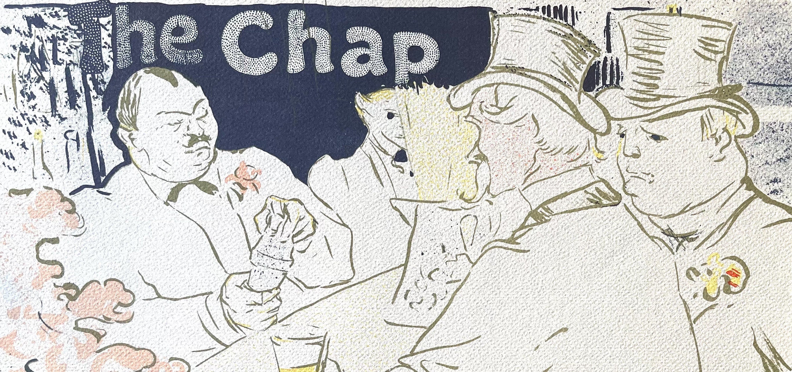 Henri de Toulouse-Lautrec, The Chap Book, TLautrec, Philadelphia Museum of Art, Limited Edition Lithograph