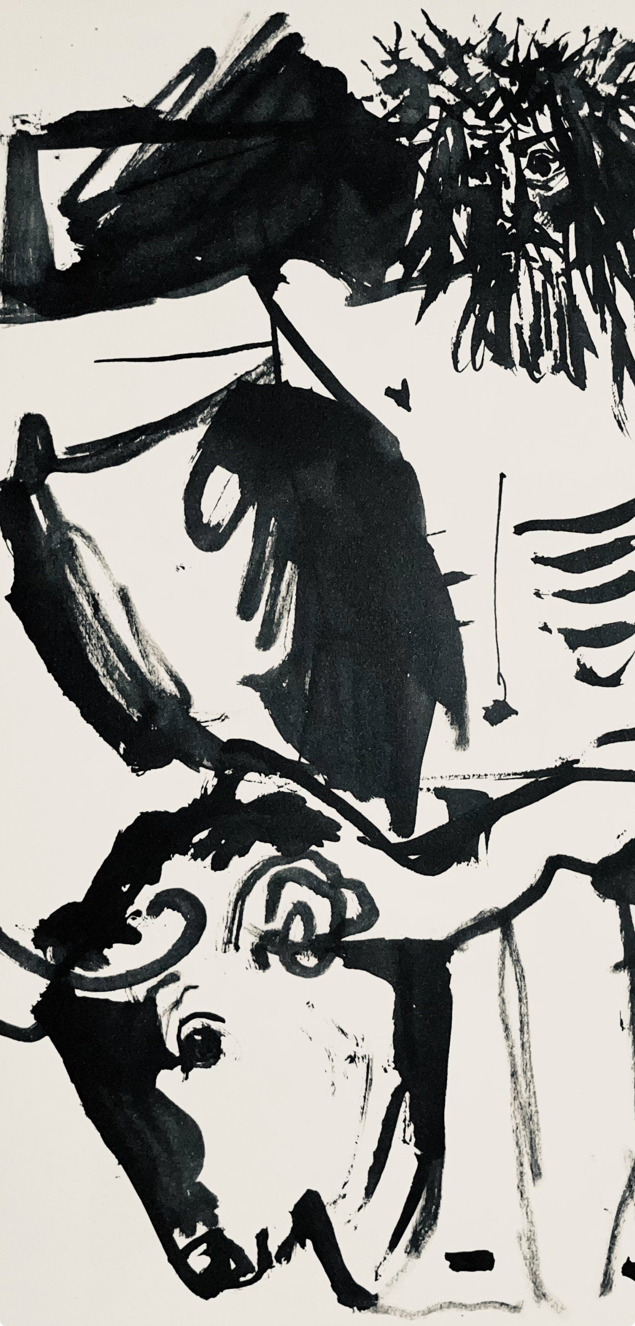 Pablo Picasso, Composition (Bloch 1276; Czwiklitzer 23), Toros y Toreros, Limited Edition Lithograph