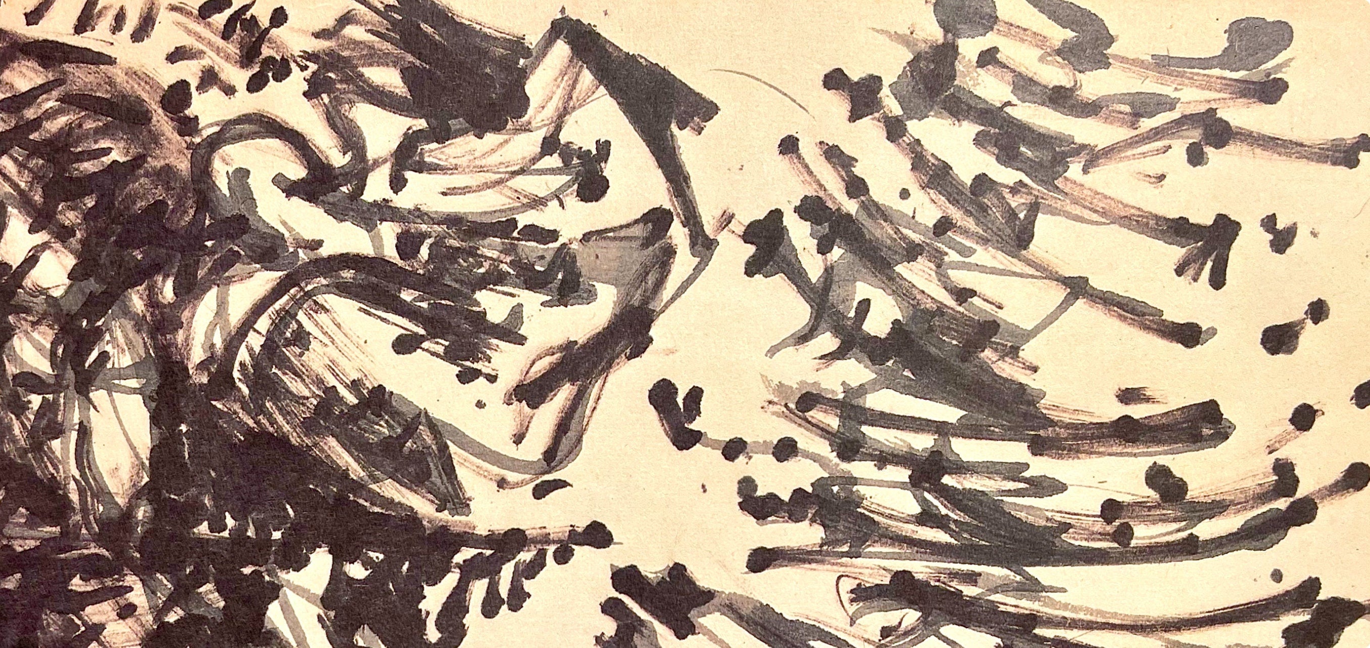 Jackson Pollock, Composition, Jackson Pollock, The Last Sketchbook, Limited Edition Lithograph