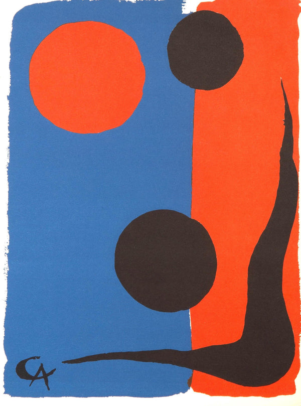 Alexander Calder, Composition, Derrière le miroir, Limited Edition Lithograph