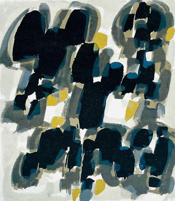 Raoul Ubac, Composition, Derrière le miroir, Limited Edition Lithograph