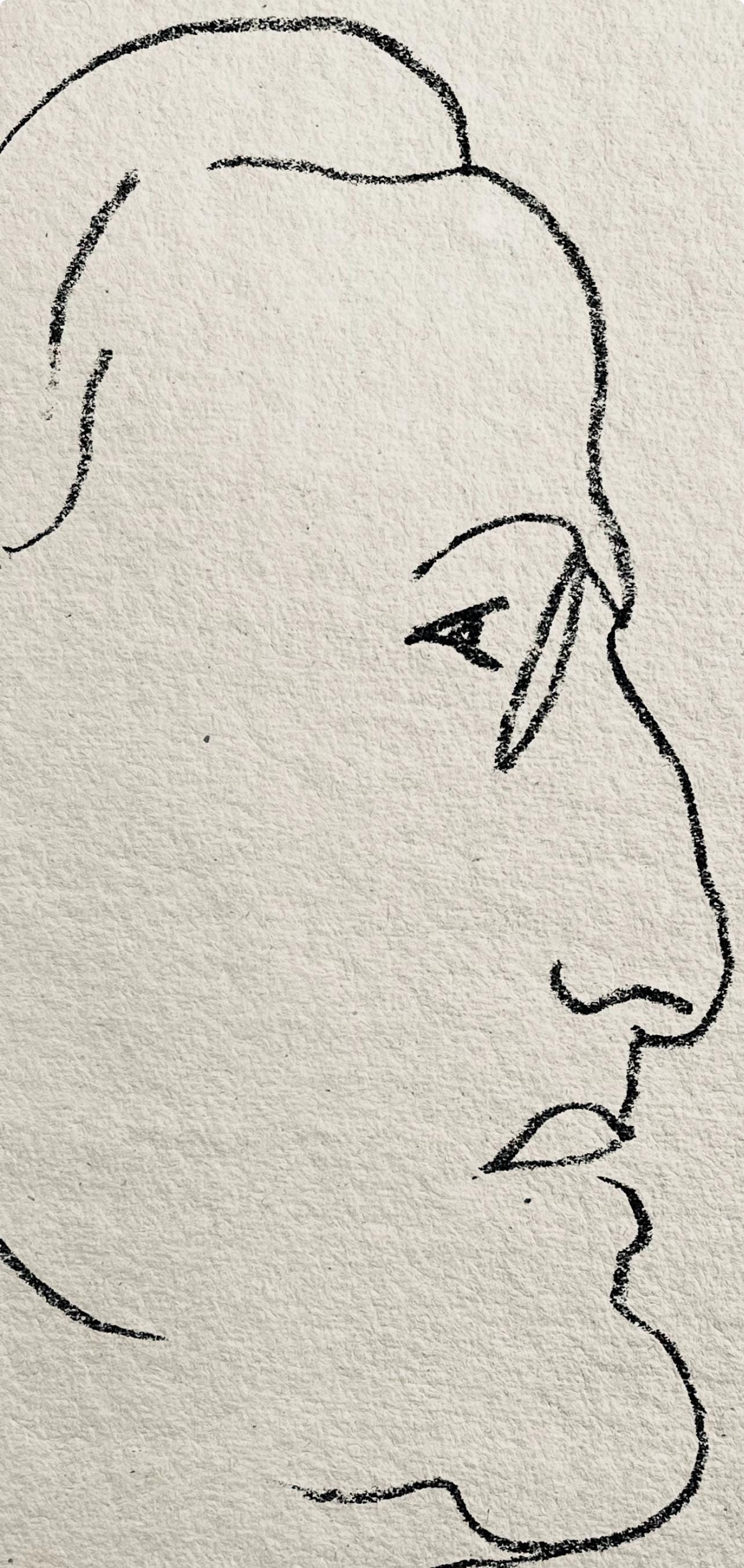 Henri Matisse, Lithographie VII (Duthuit 20), Repli, Gravures de Henri Matisse, Limited Edition Lithograph