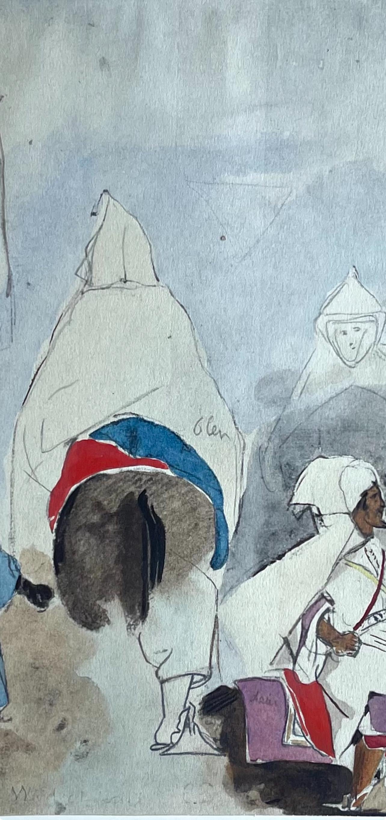 Eugène Delacroix, Composition, Trente et un Dessins et Aquarelles du Maroc, Limited Edition Lithograph