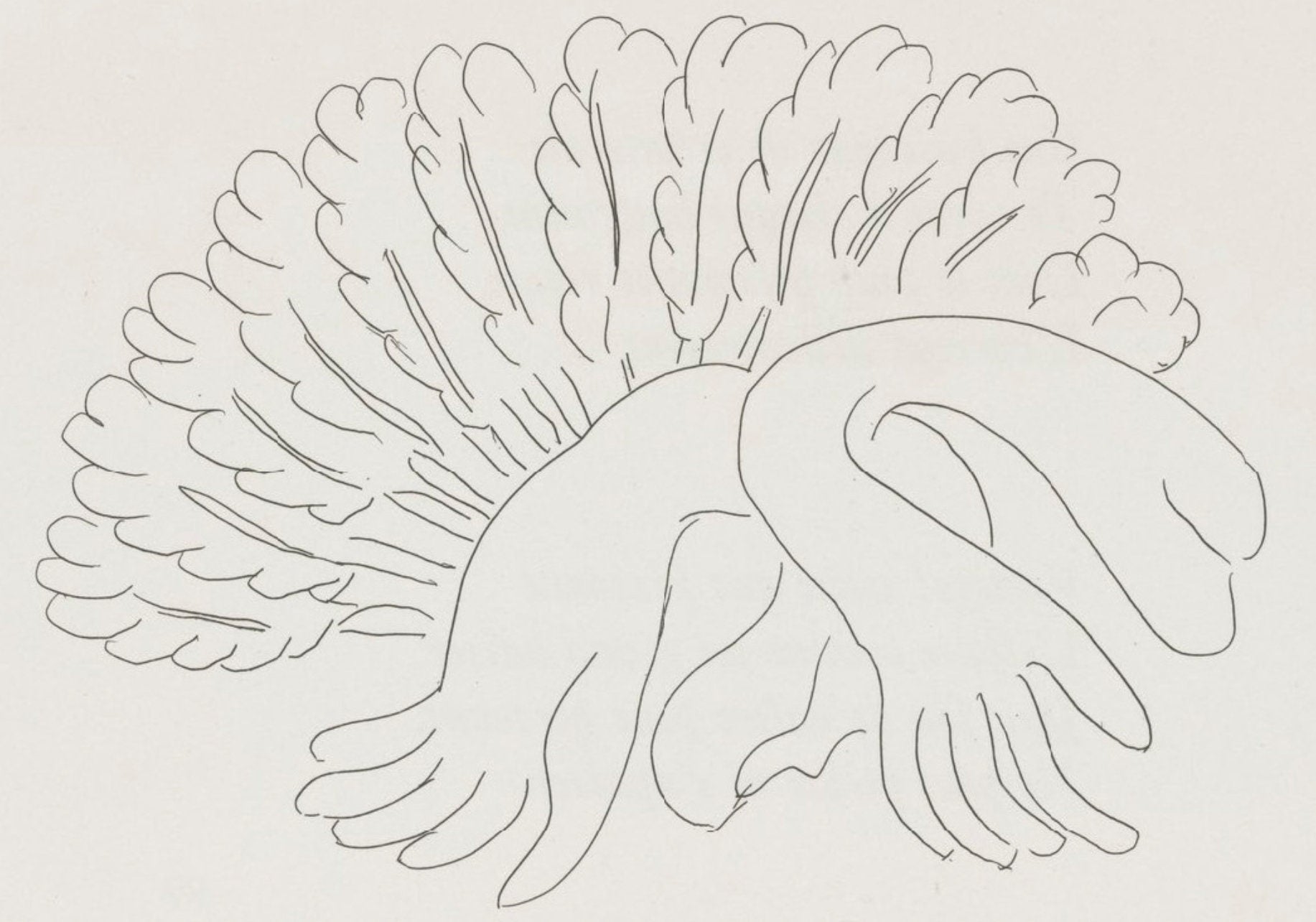Henri Matisse, Composition, Poésies, Limited Edition Lithograph