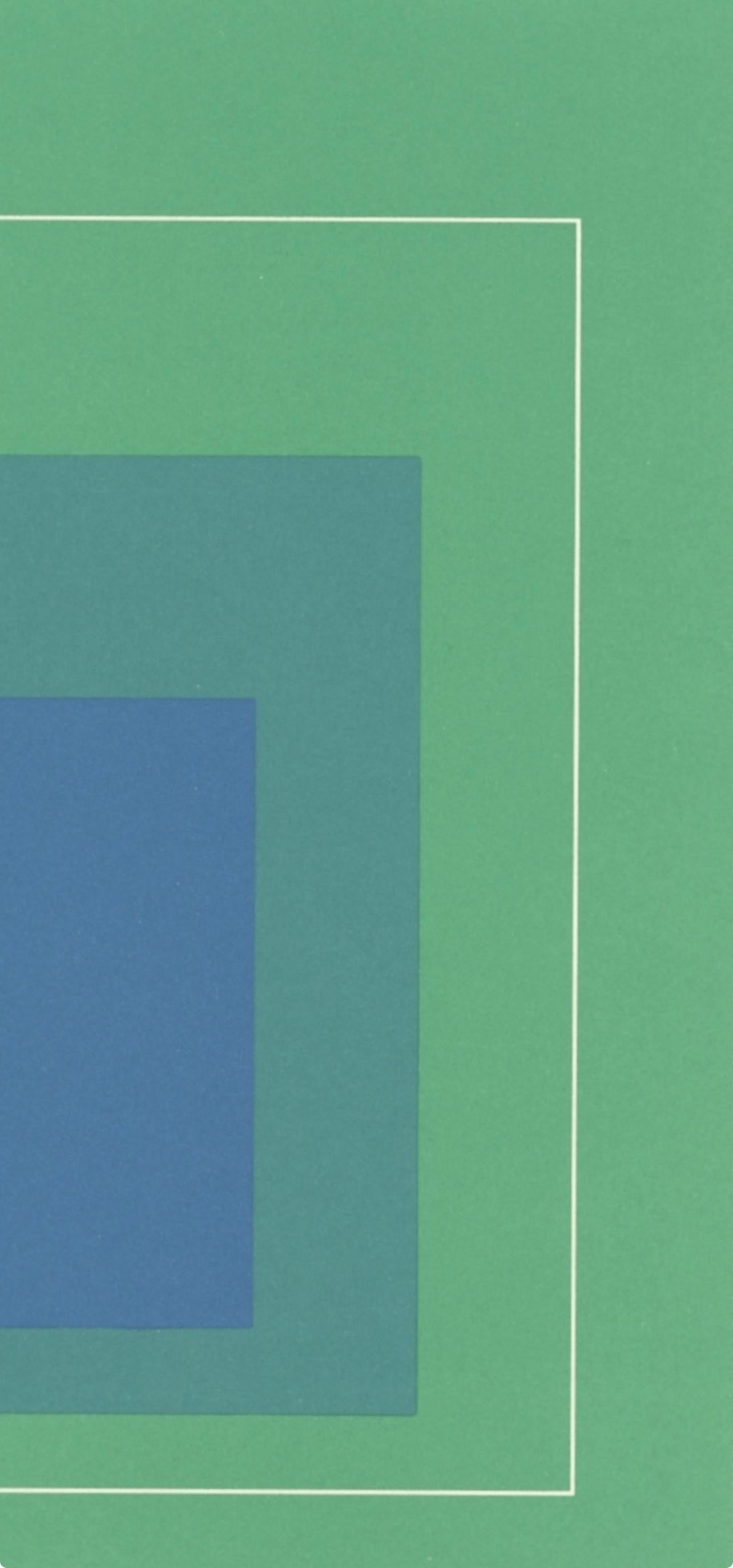 Josef Albers, Homage to the Square, Josef Albers: White Line Squares, Limited Edition Lithograph