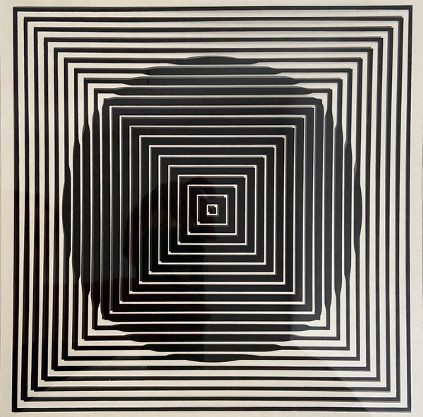 Victor Vasarely, Composition, Cinétiques, Limited Edition Héliogravure