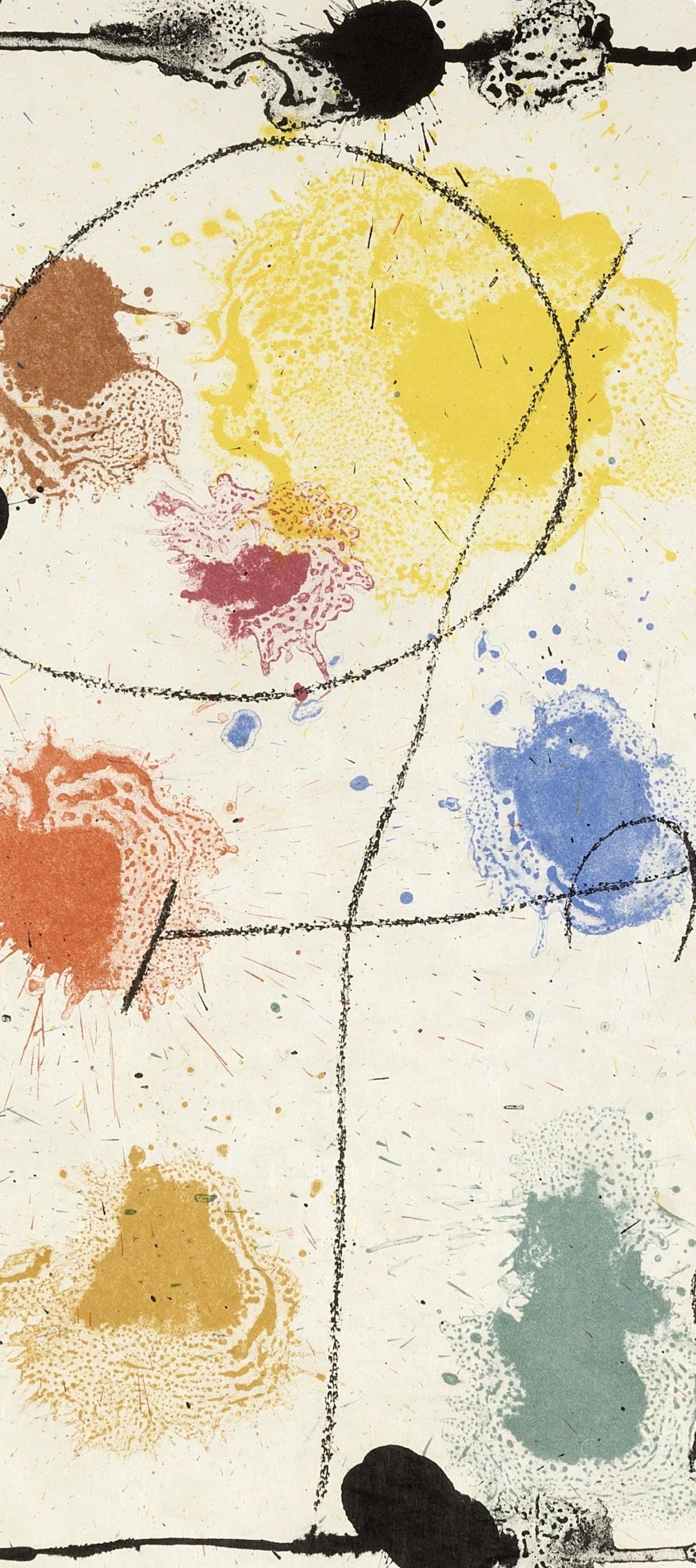 Joan Miró, Composition, XXe siècle, Limited Edition Lithograph