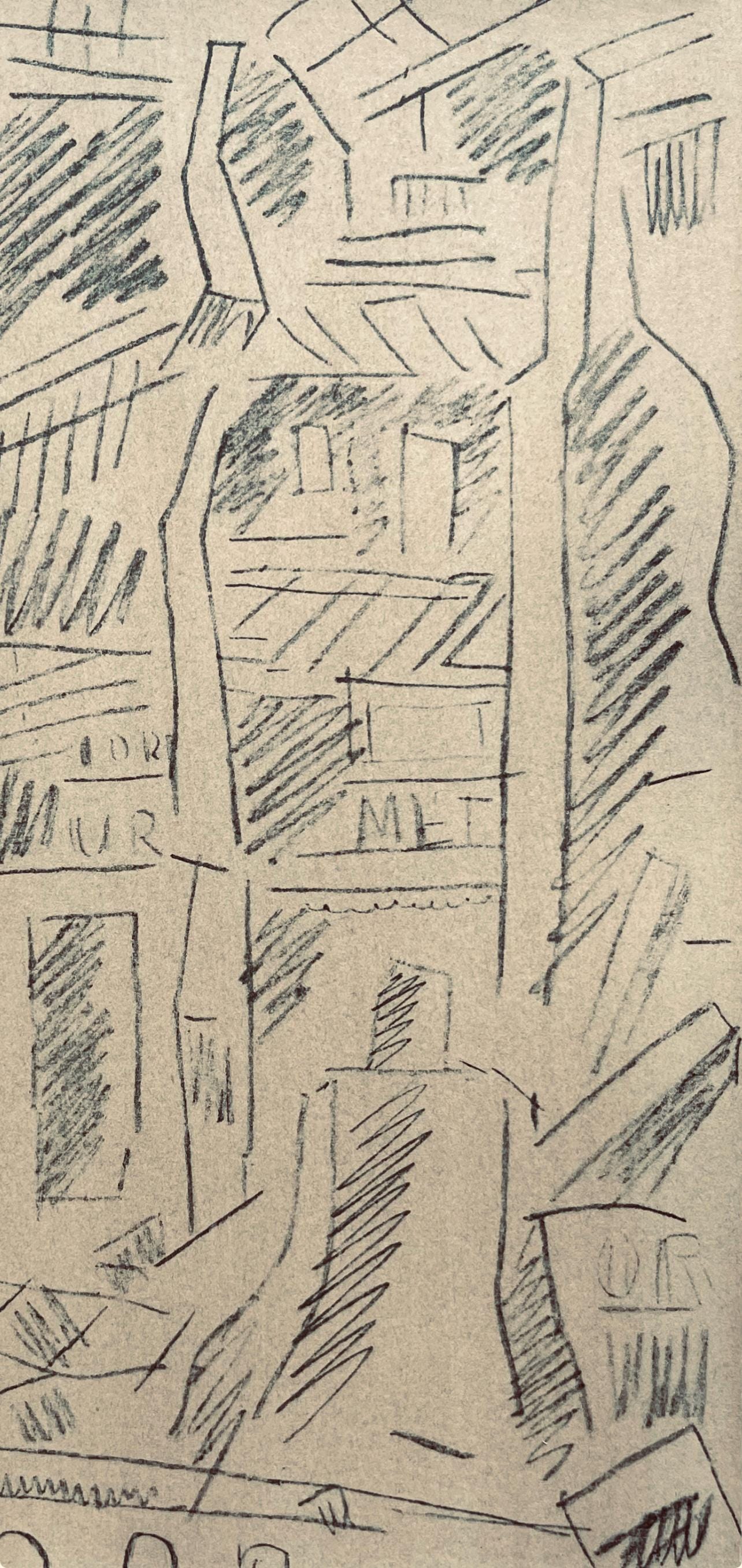 Fernand Léger, Verdun: La Place D'armes, Fernand Léger, Dessins de Guerre, Limited Edition Lithograph