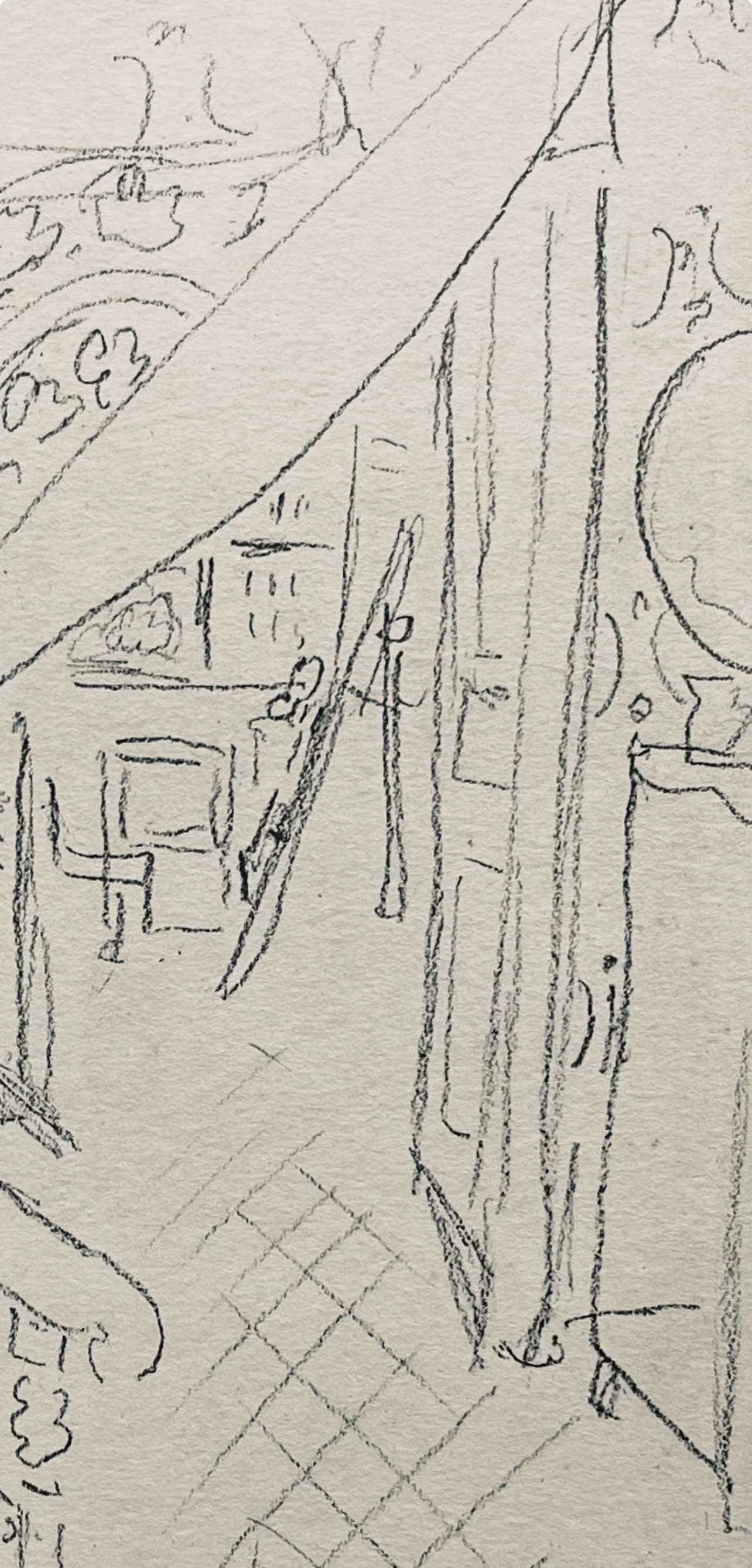 Henri Matisse, Composition (Dutel 3), Dessins de Henri-Matisse, Limited Edition Lithograph