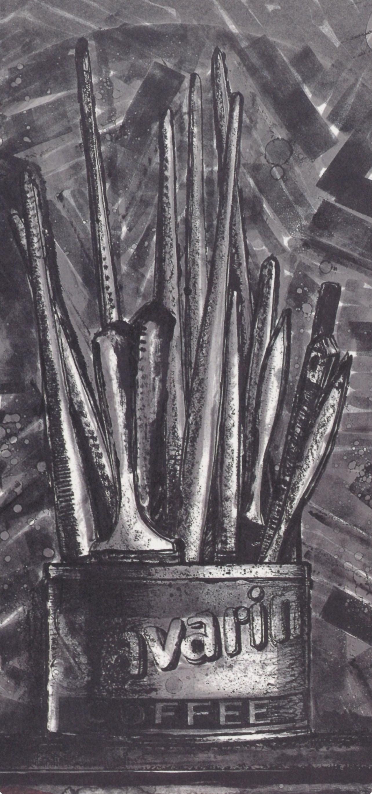 Jasper Johns, Composition, Jasper Johns, 17 Monotypes, Limited Edition Héliogravure