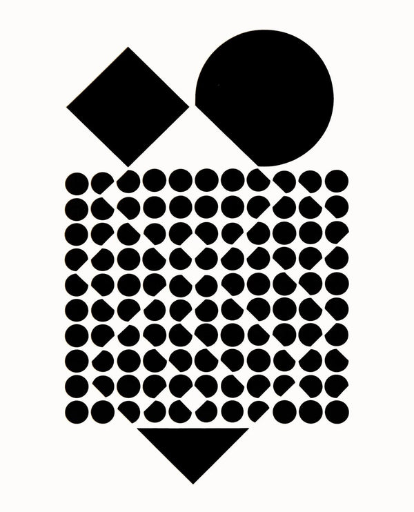 Victor Vasarely, Composition, Corpusculaires, Limited Edition Héliogravure