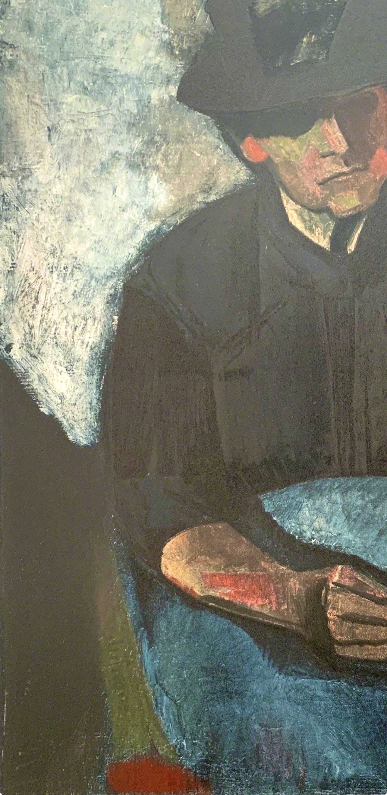 Charles Dufresne, Femme au Tablier Bleu, Collection Pierre Lévy, Limited Edition Lithograph