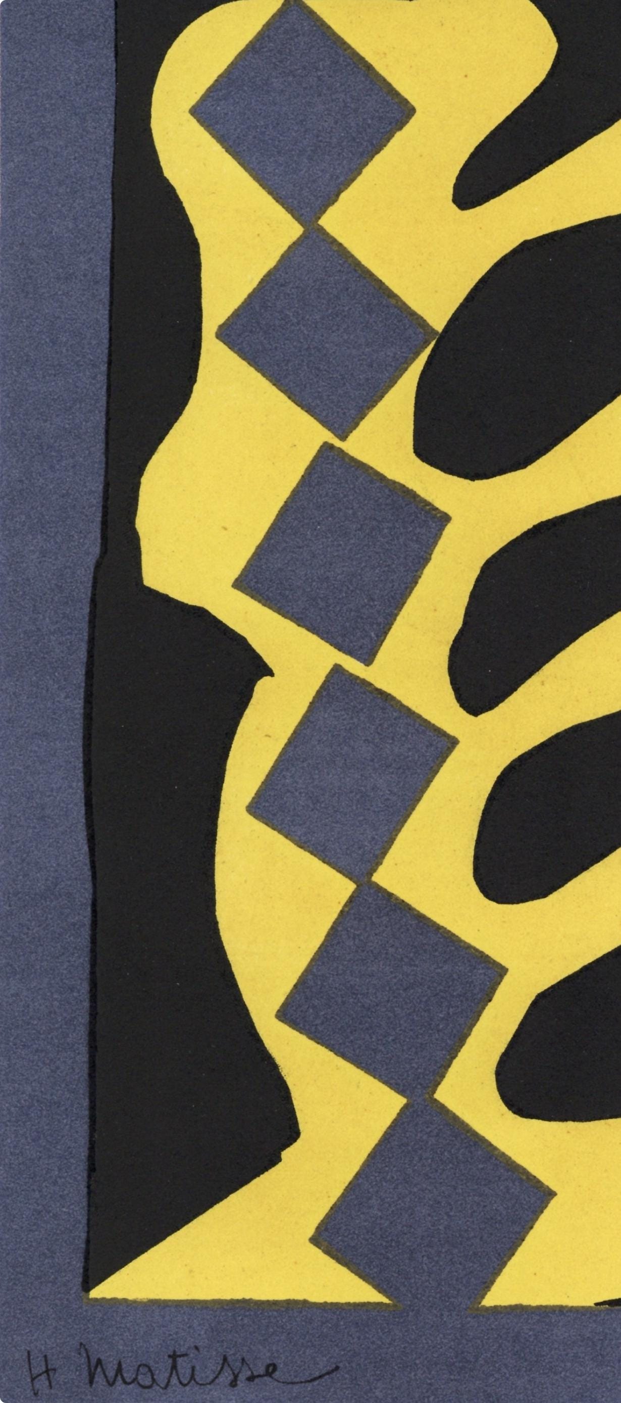 Henri Matisse, Découpage, XXe siècle, Limited Edition Lithograph