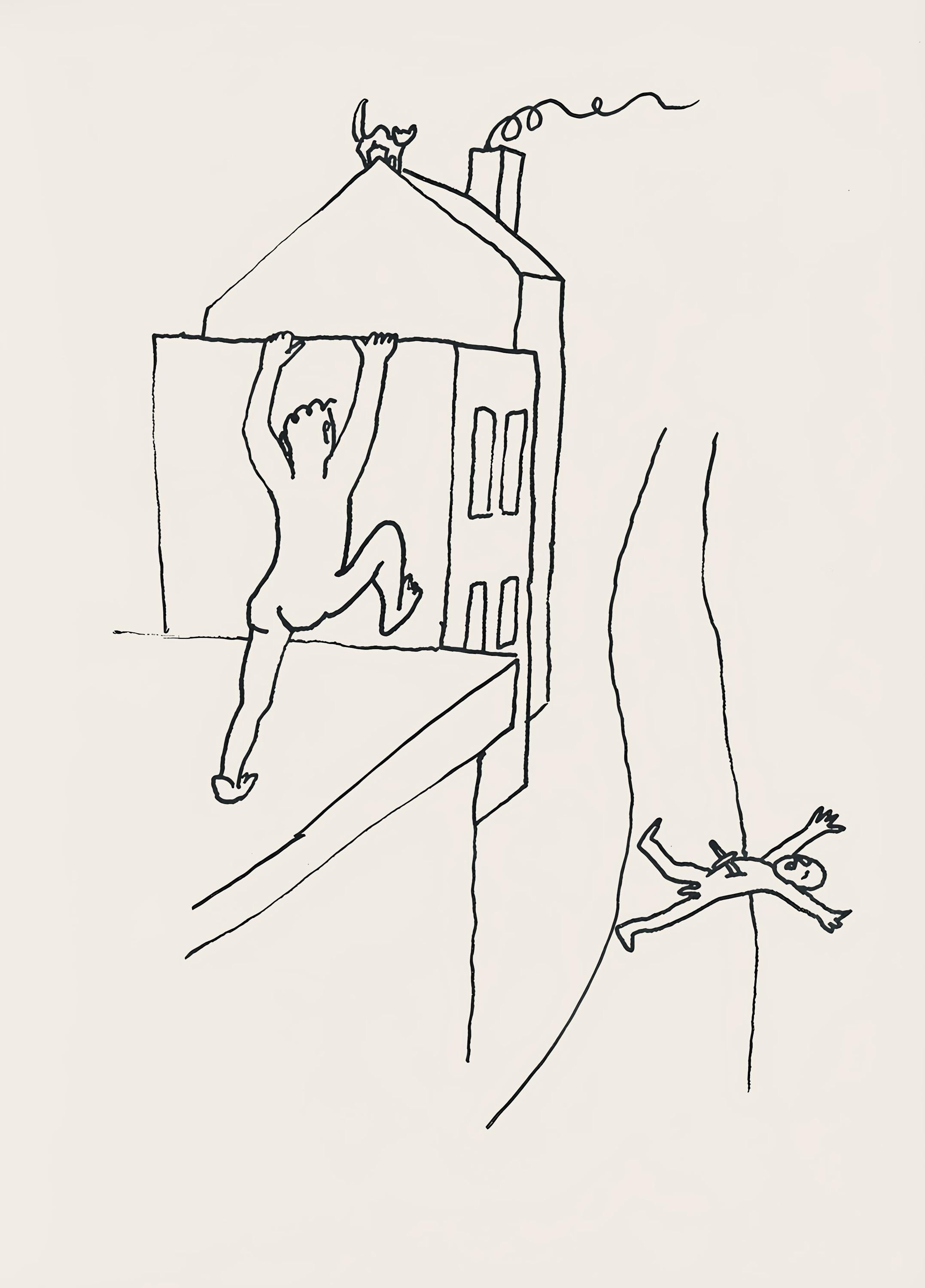Alexander Calder, Composition, A Bestiary, Limited Edition Letterpress Print