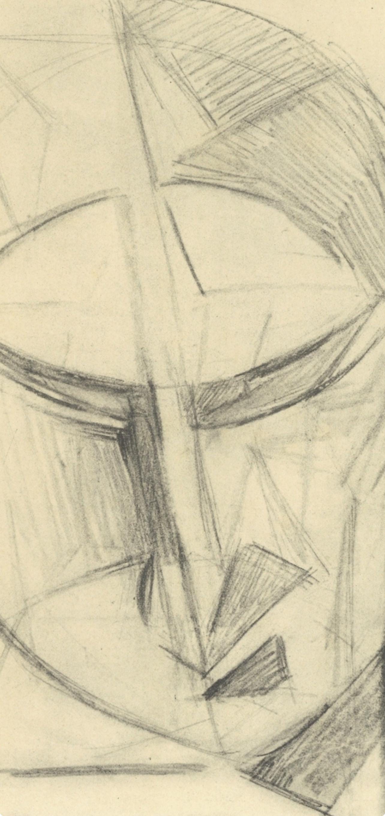 Antoine Pevsner, Composition, XXe siècle, Limited Edition Lithograph