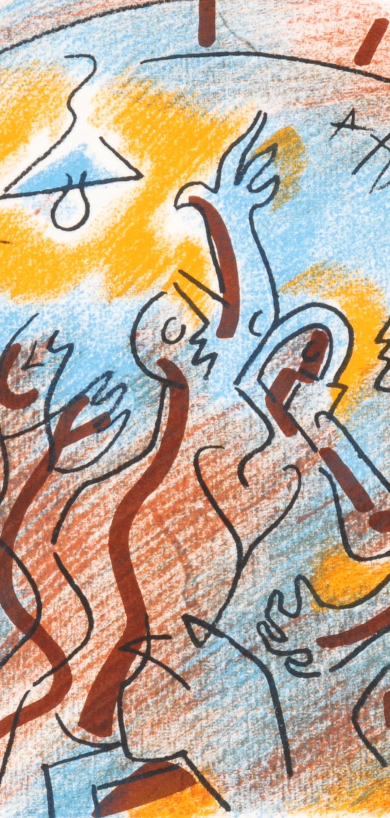 André Masson, Composition (Cramer 97), Une Étoile de Craie, Limited Edition Lithograph