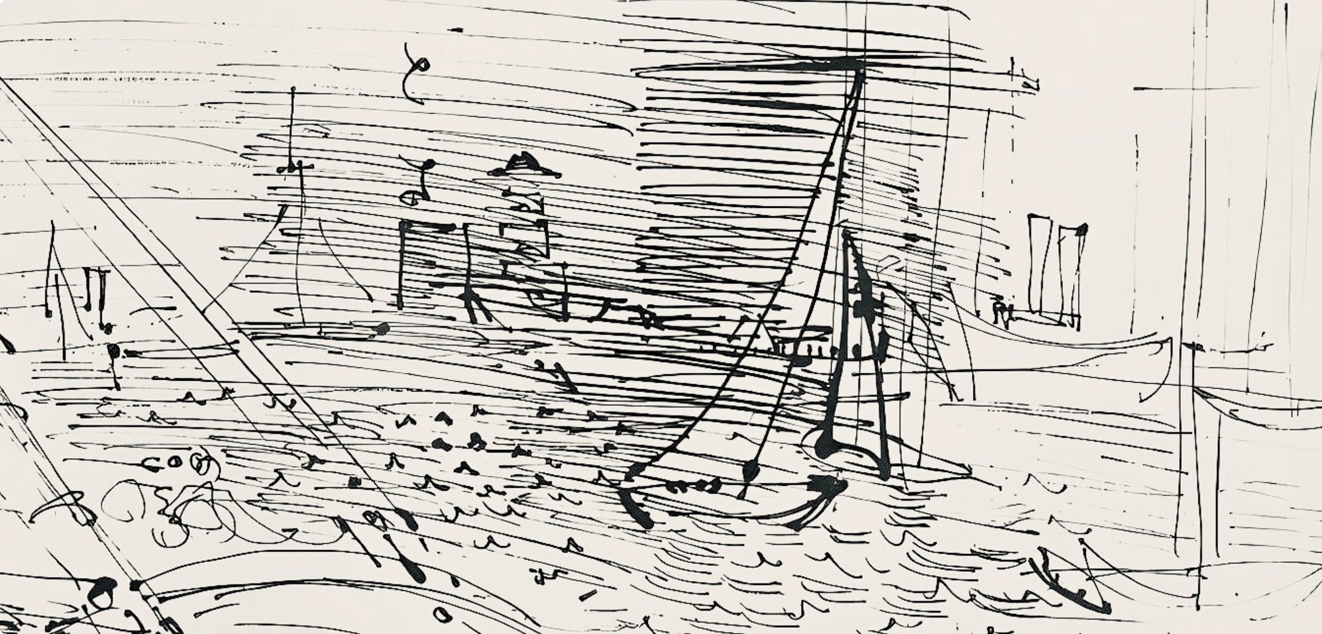Raoul Dufy, Composition, Les Côtes Normandes, Limited Edition Lithograph