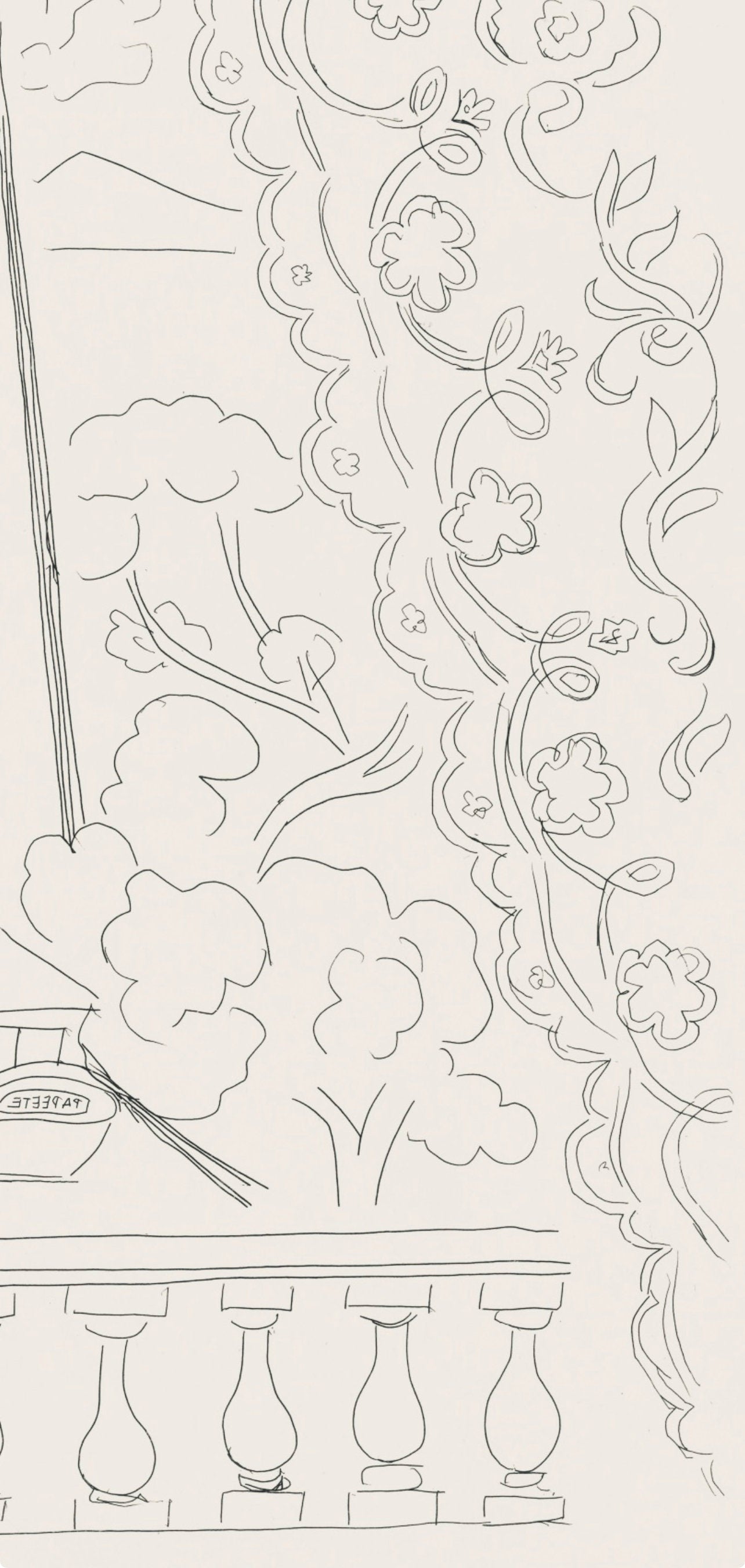 Henri Matisse, Les Fenêtres (Windows), Poésies, Limited Edition Lithograph