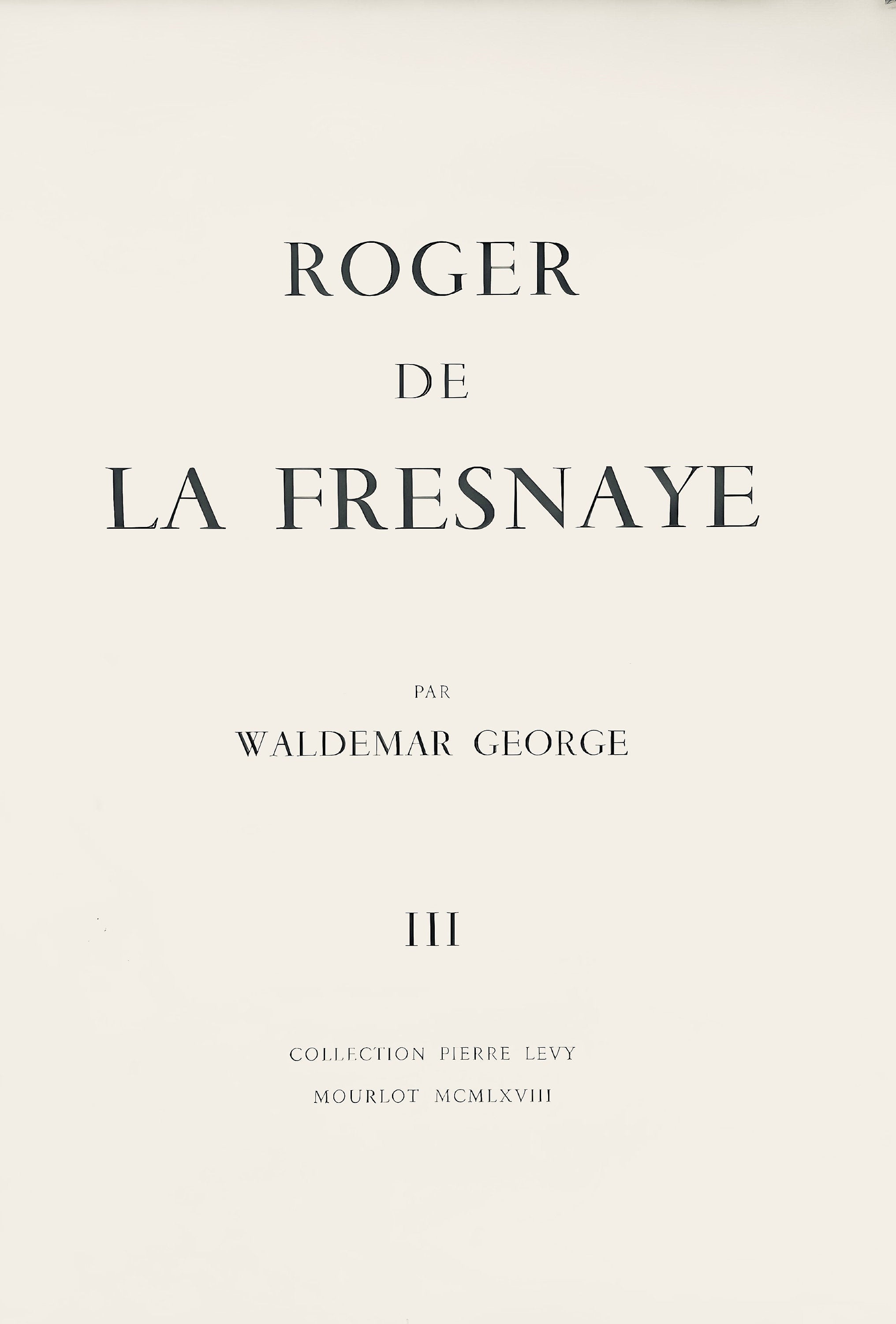 Roger de La Fresnaye, Gardeuse de moutons, Roger de La Fresnaye, Collection Pierre Lévy, Limited Edition Lithograph