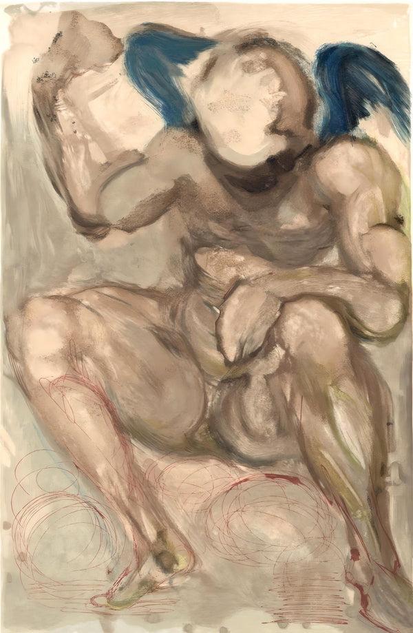 Salvador Dali, The Angel of Mercy (Michler/Löpsinger 1039-1138; Field 189-200), La Divine Comédie, Limited Edition Woodcut