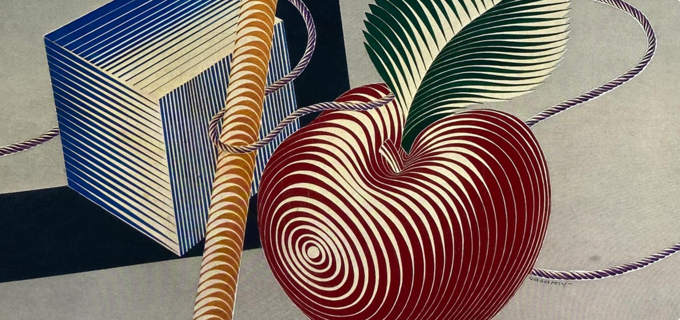 Victor Vasarely, Composition, Graphismes III, Limited Edition Héliogravure
