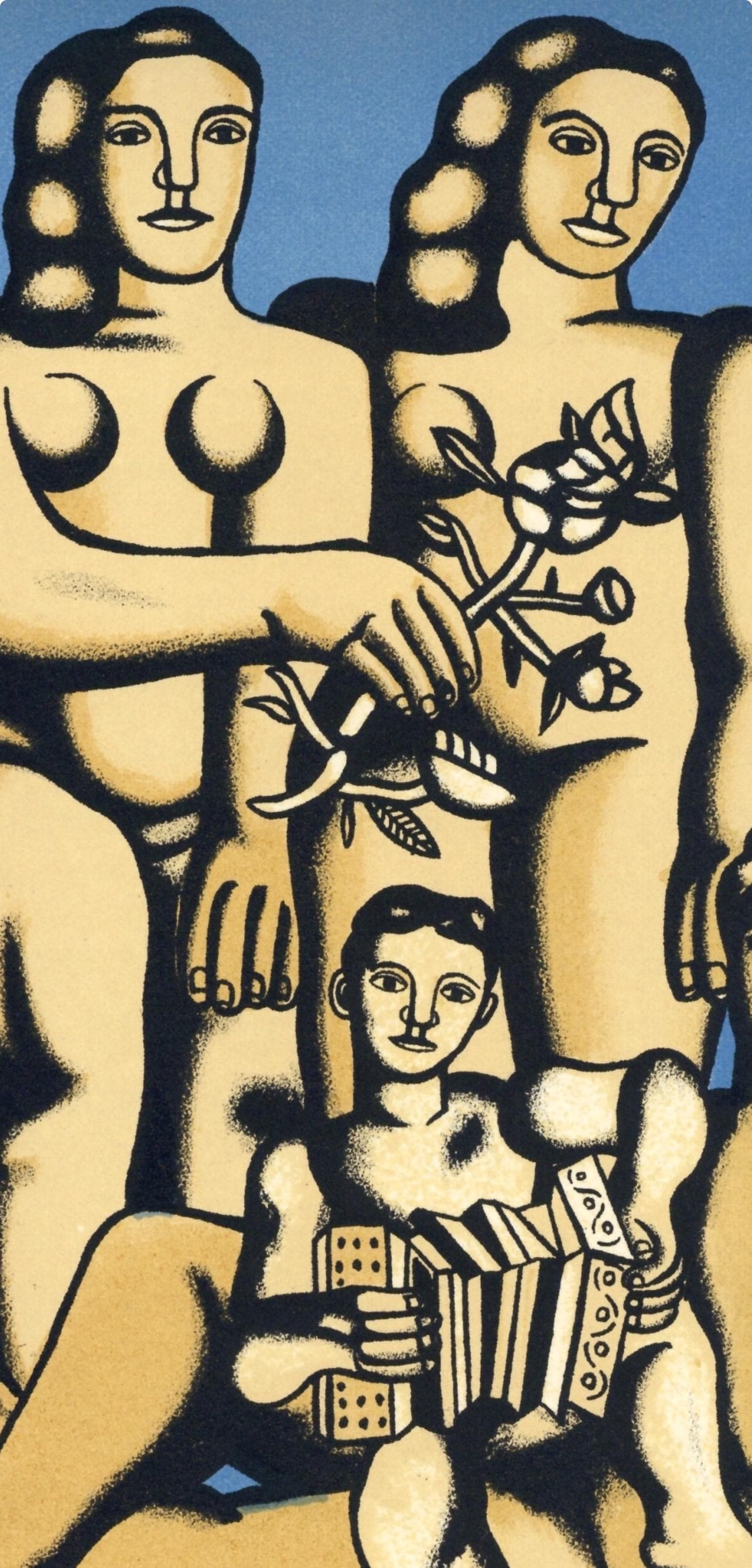 Fernand Léger, Composition, Mon ami Léger, Limited Edition Lithograph