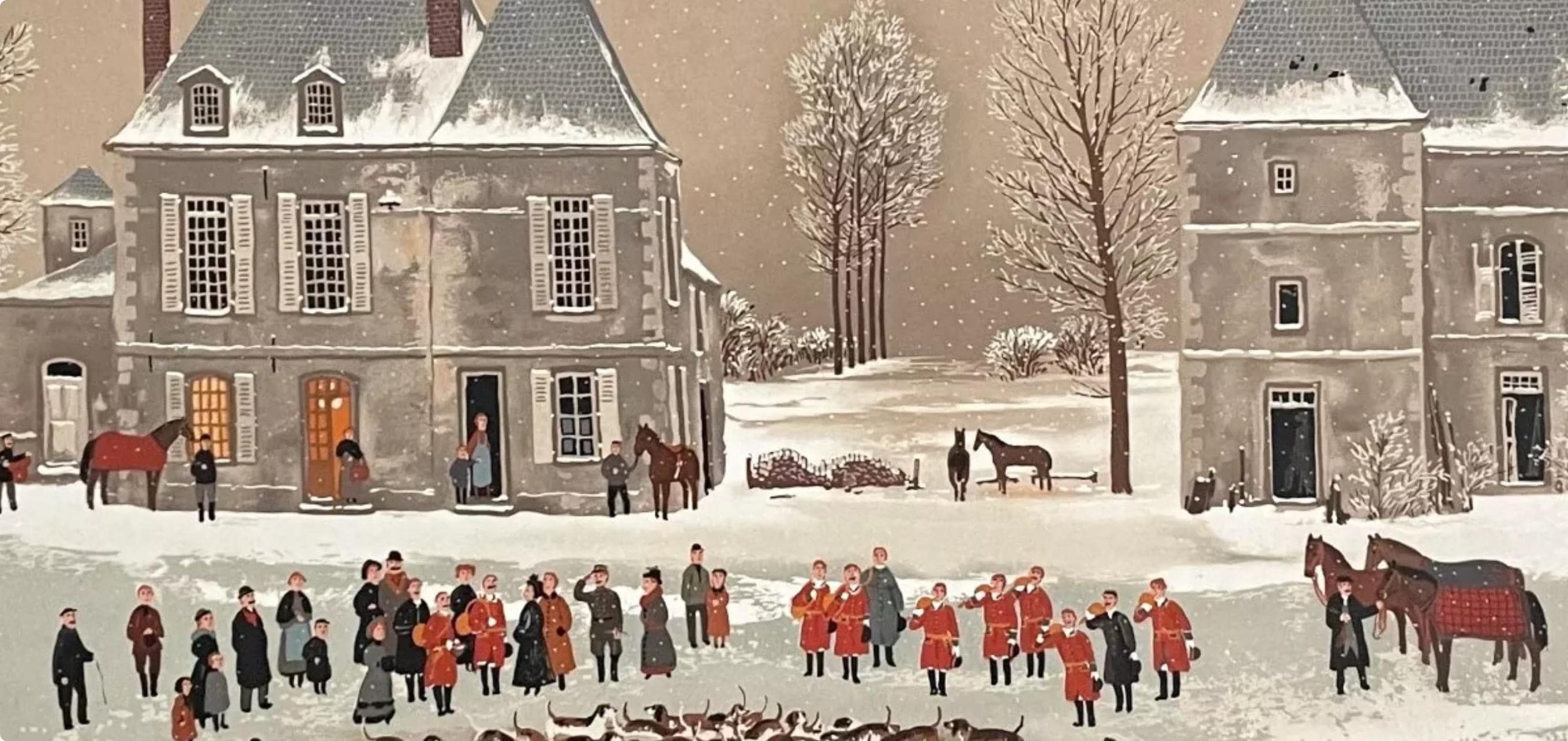Michel Delacroix, Les Honneurs, Limited Edition Lithograph