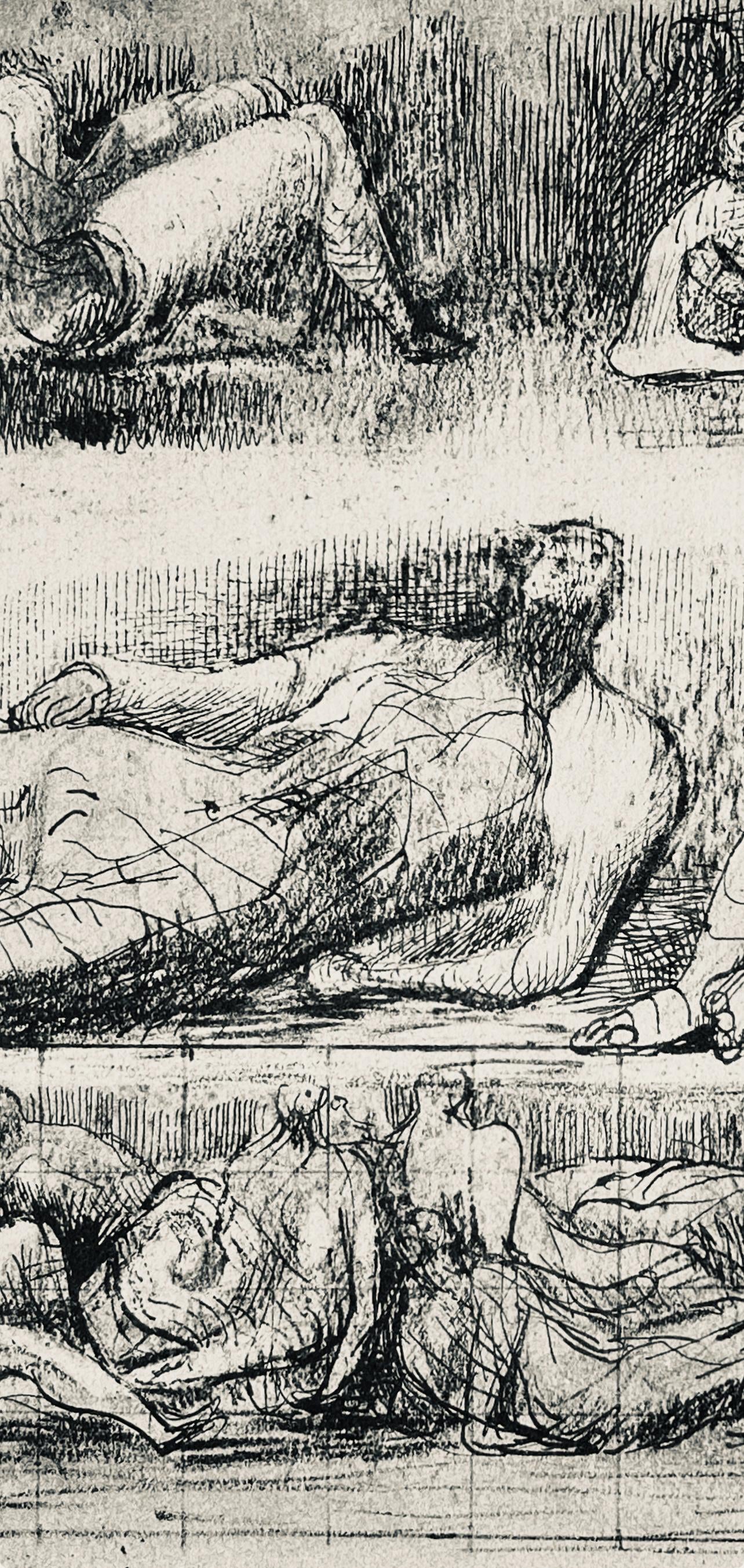 Henry Moore, Reclining Figures, The Drawings of Henry Moore, Limited Edition Lithograph
