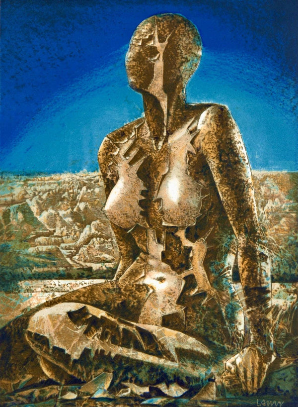 Pierre Lambert Lamy, Composition, Variations sur l'imaginaire, Limited Edition Lithograph