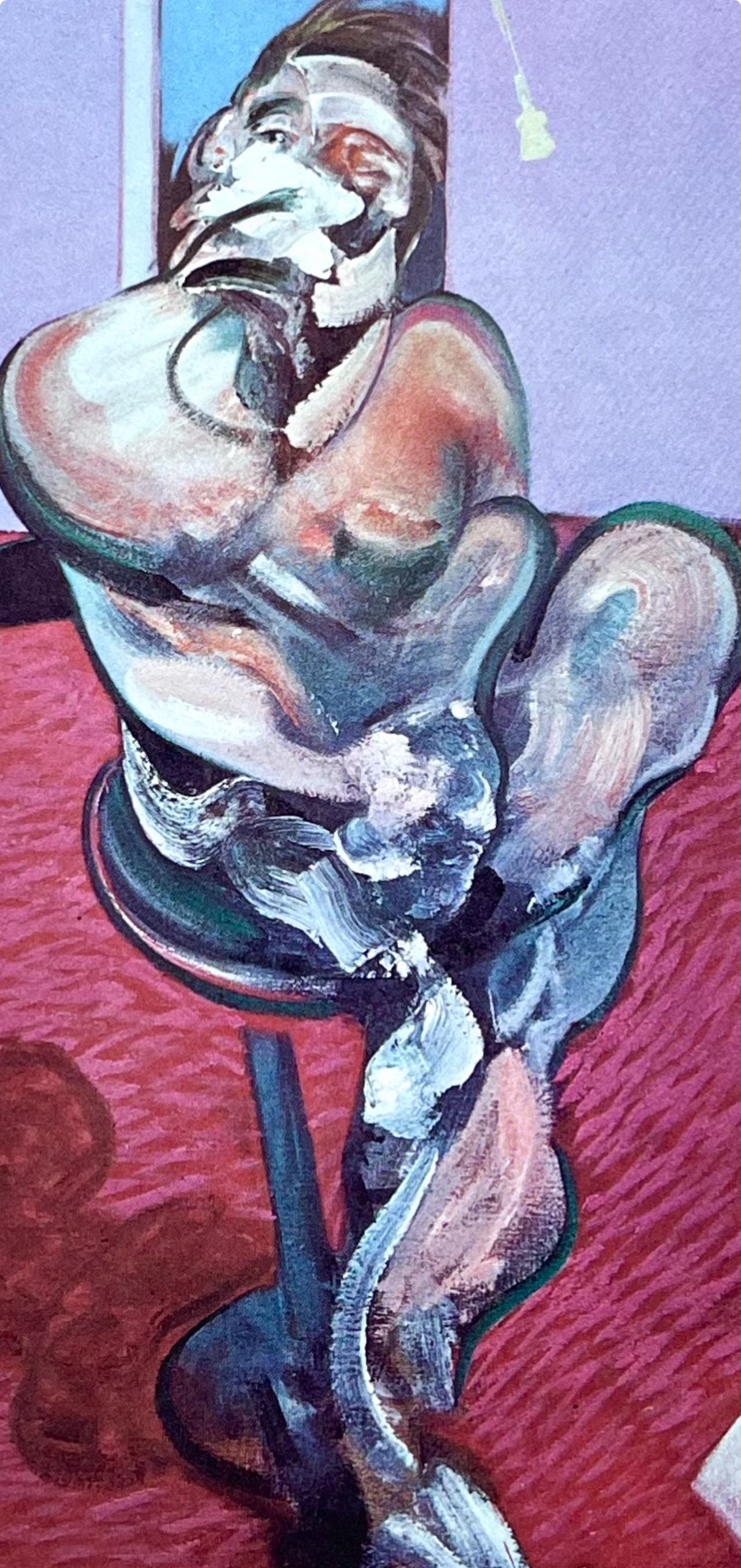 Francis Bacon, Portrait of George Dyer Talking, Derrière le miroir, Limited Edition Lithograph