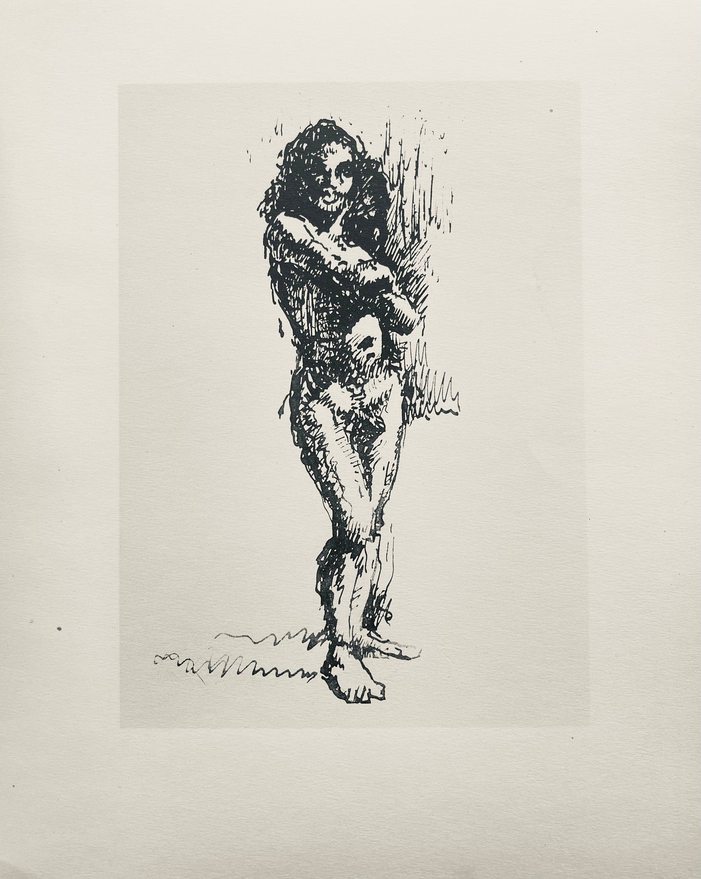 Henri Matisse, Composition (Dutel 3), Dessins de Henri-Matisse, Limited Edition Lithograph