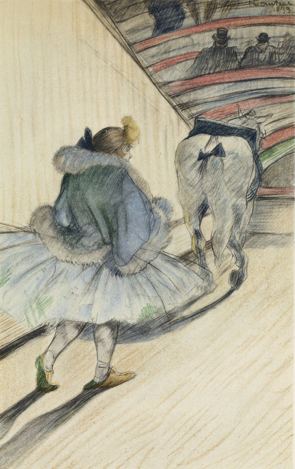 Henri de Toulouse-Lautrec, Entrée en piste, The Circus by Toulouse-Lautrec, Limited Edition Lithograph