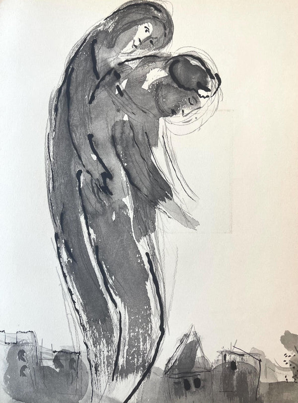 Marc Chagall, Composition, Contes de Boccace, Verve: Revue Artistique et Littéraire, Limited Edition Lithograph