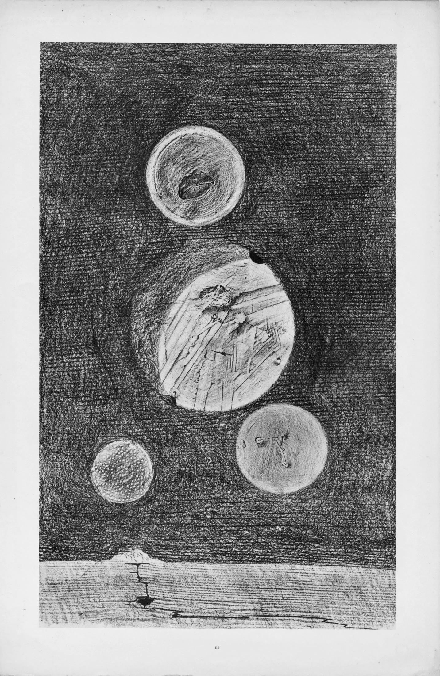Max Ernst, Composition (Spies/Leppien 222), Histoire Naturelle, Limited Edition Lithograph